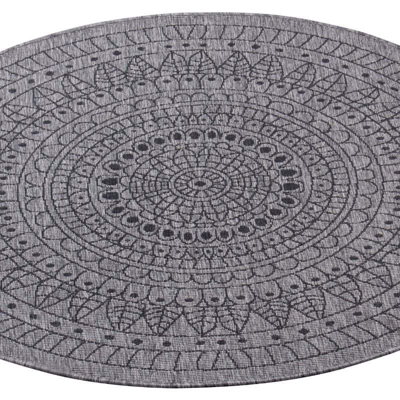 Porto Round Reversible Indoor-Outdoor Rug