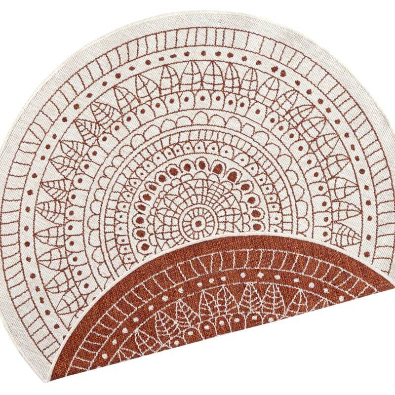 Porto Round Reversible Indoor-Outdoor Rug