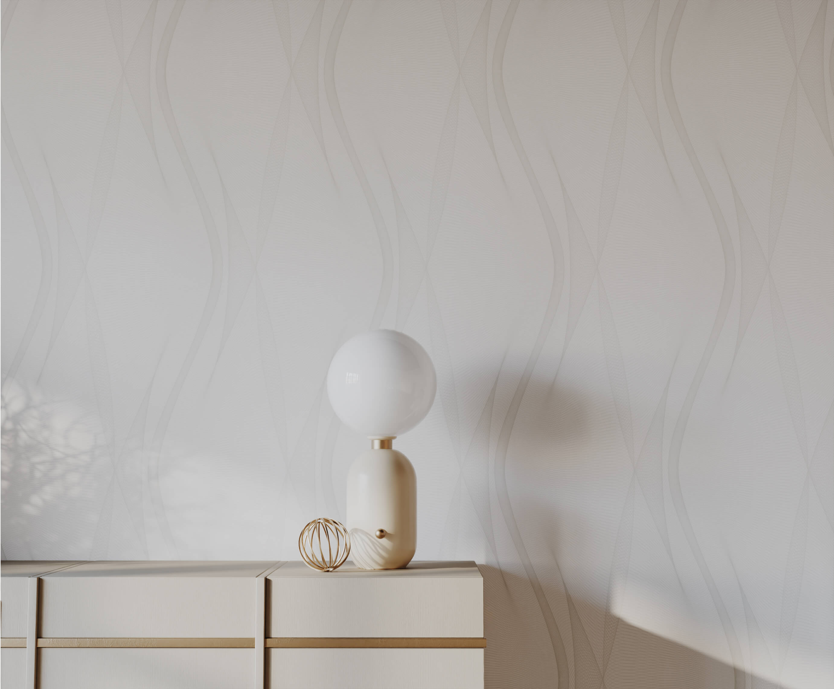 Bobbi Beck Orbit Abstract Luxury Wallpaper
