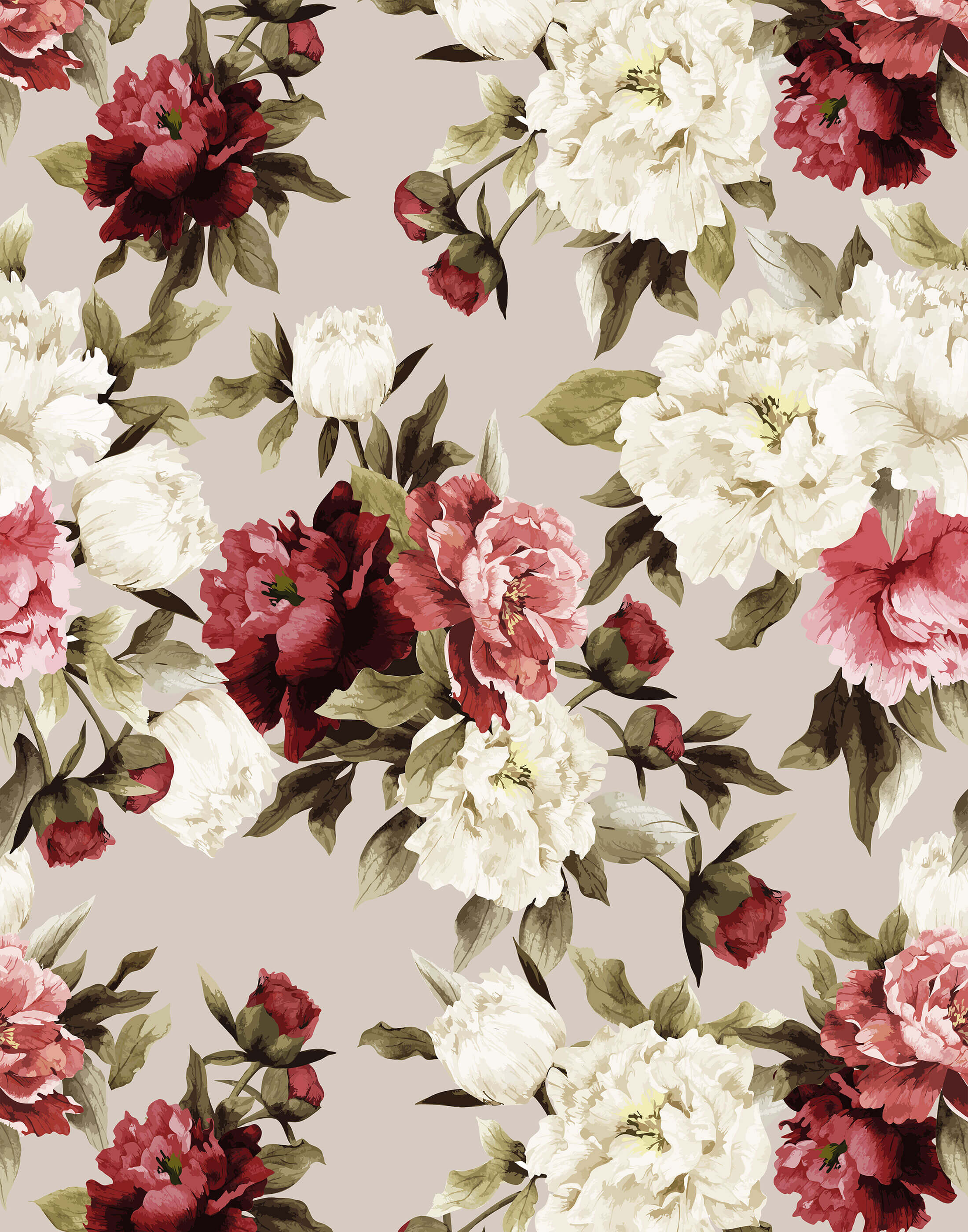 Bobbi Beck Ruth Floral Luxury Wallpaper