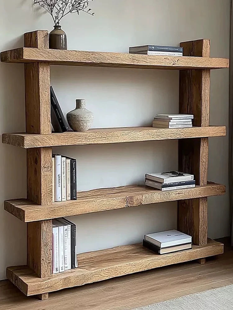 Solid Wood Multi-layer Storage Rack