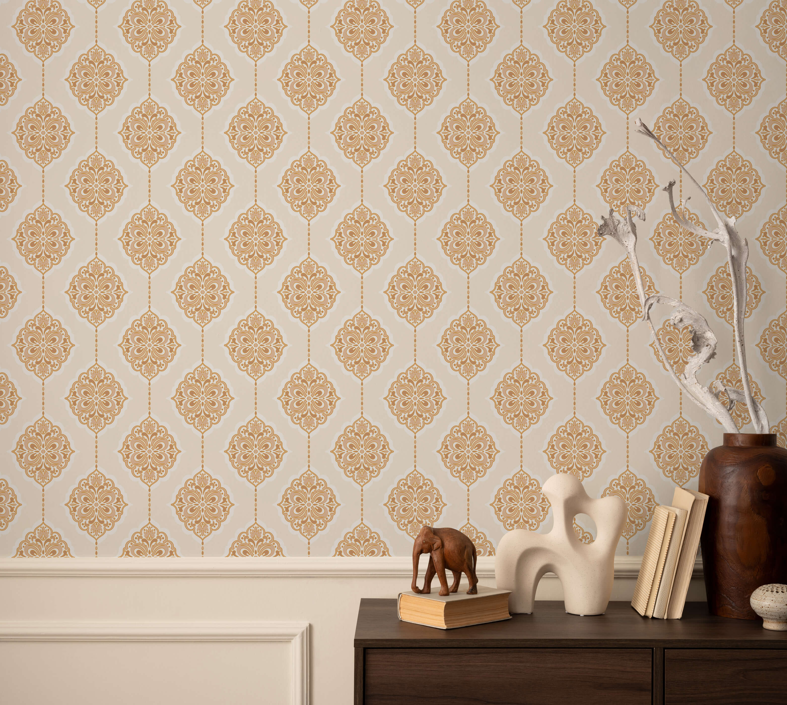 Bobbi Beck Sakhir Arabic Luxury Wallpaper