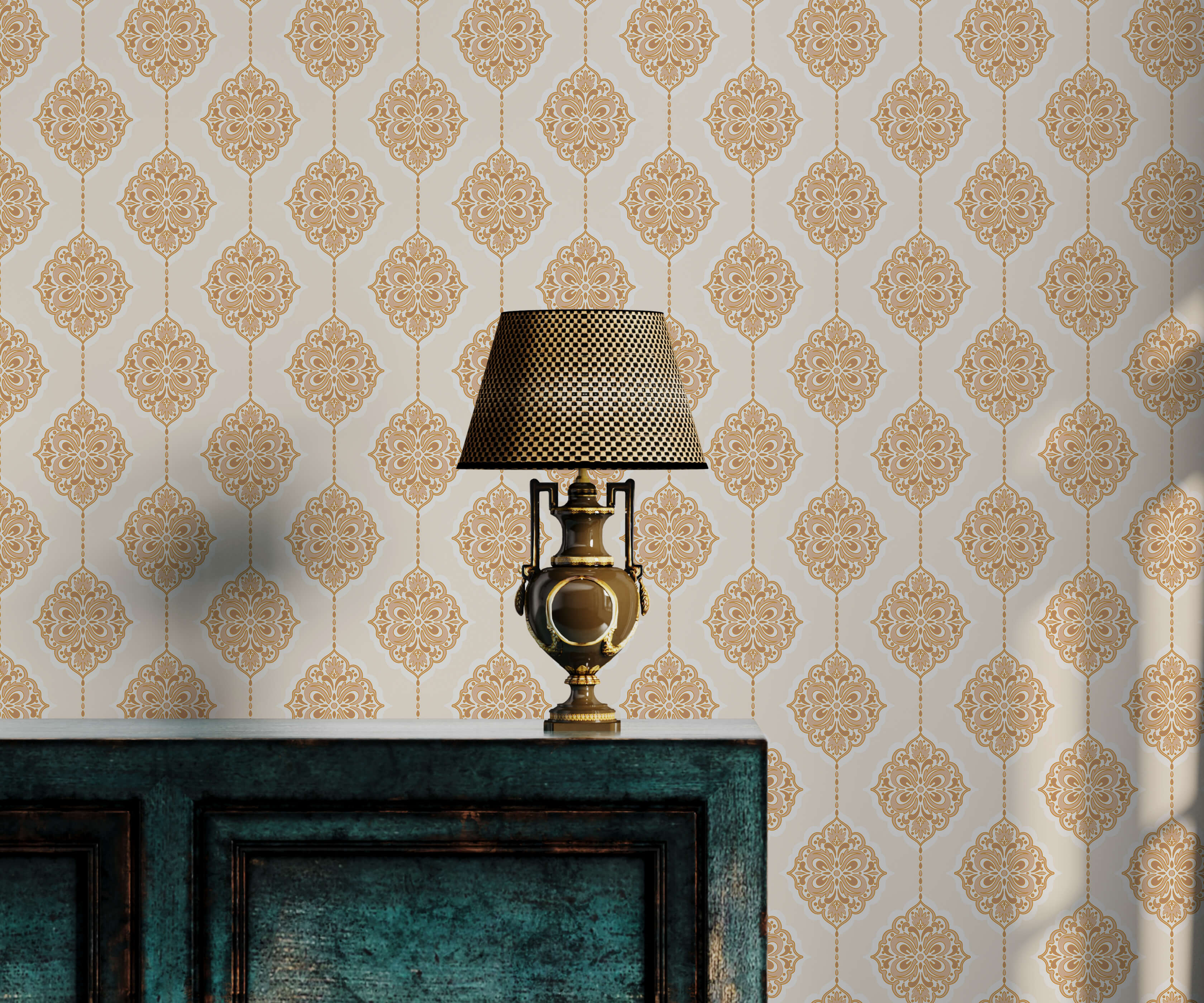 Bobbi Beck Sakhir Arabic Luxury Wallpaper