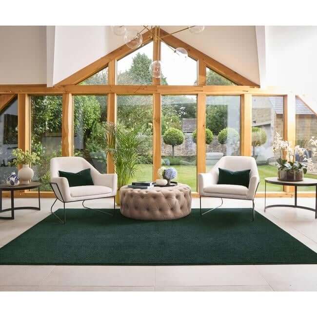 Eco-Washable Rugs Plain Design