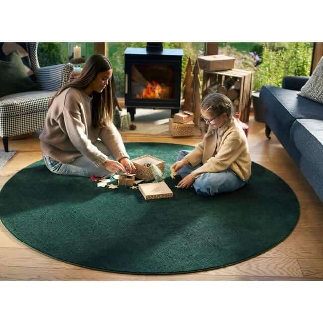 Eco-Washable Rugs Plain Design