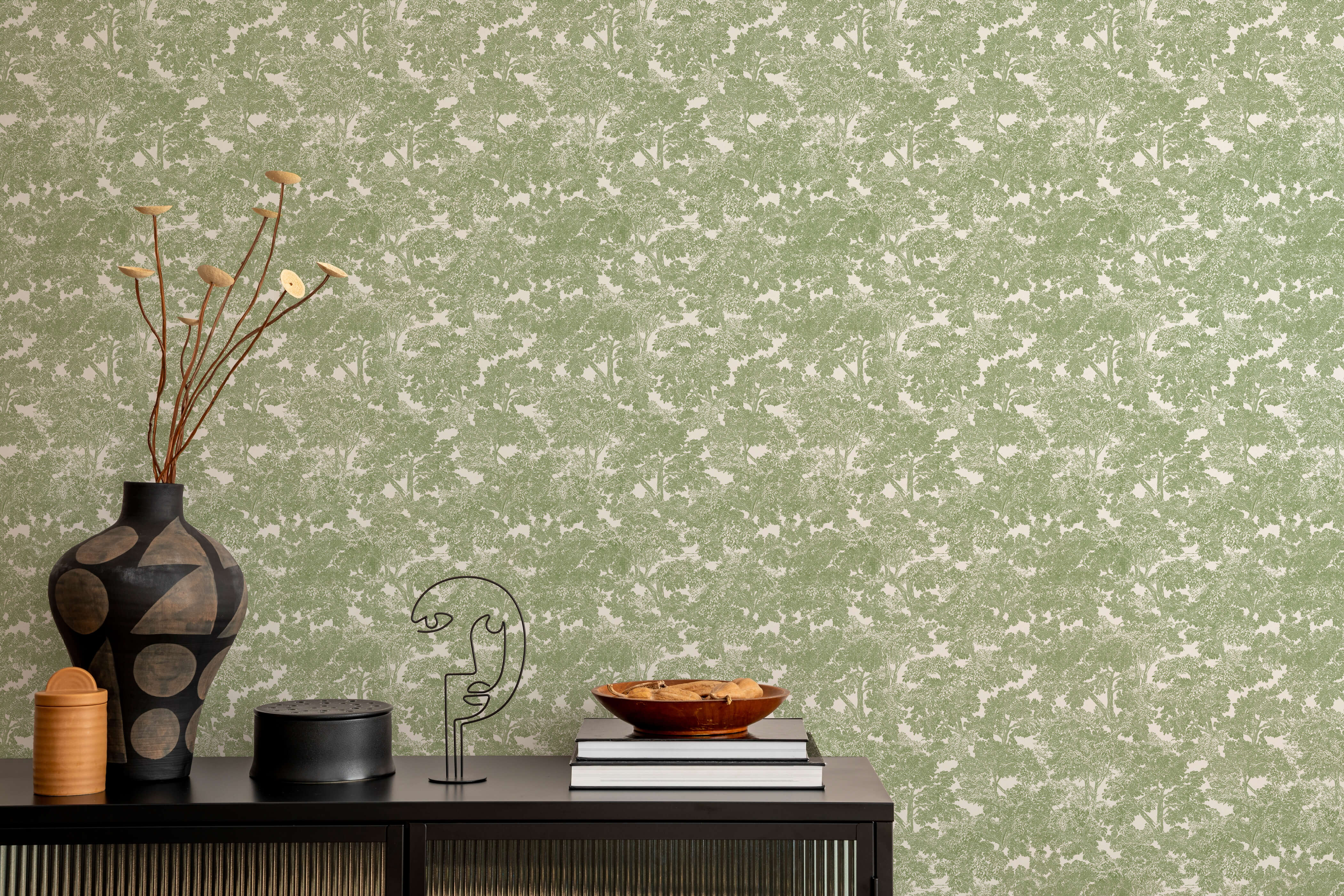 Bobbi Beck Sherwood Floral Luxury Wallpaper