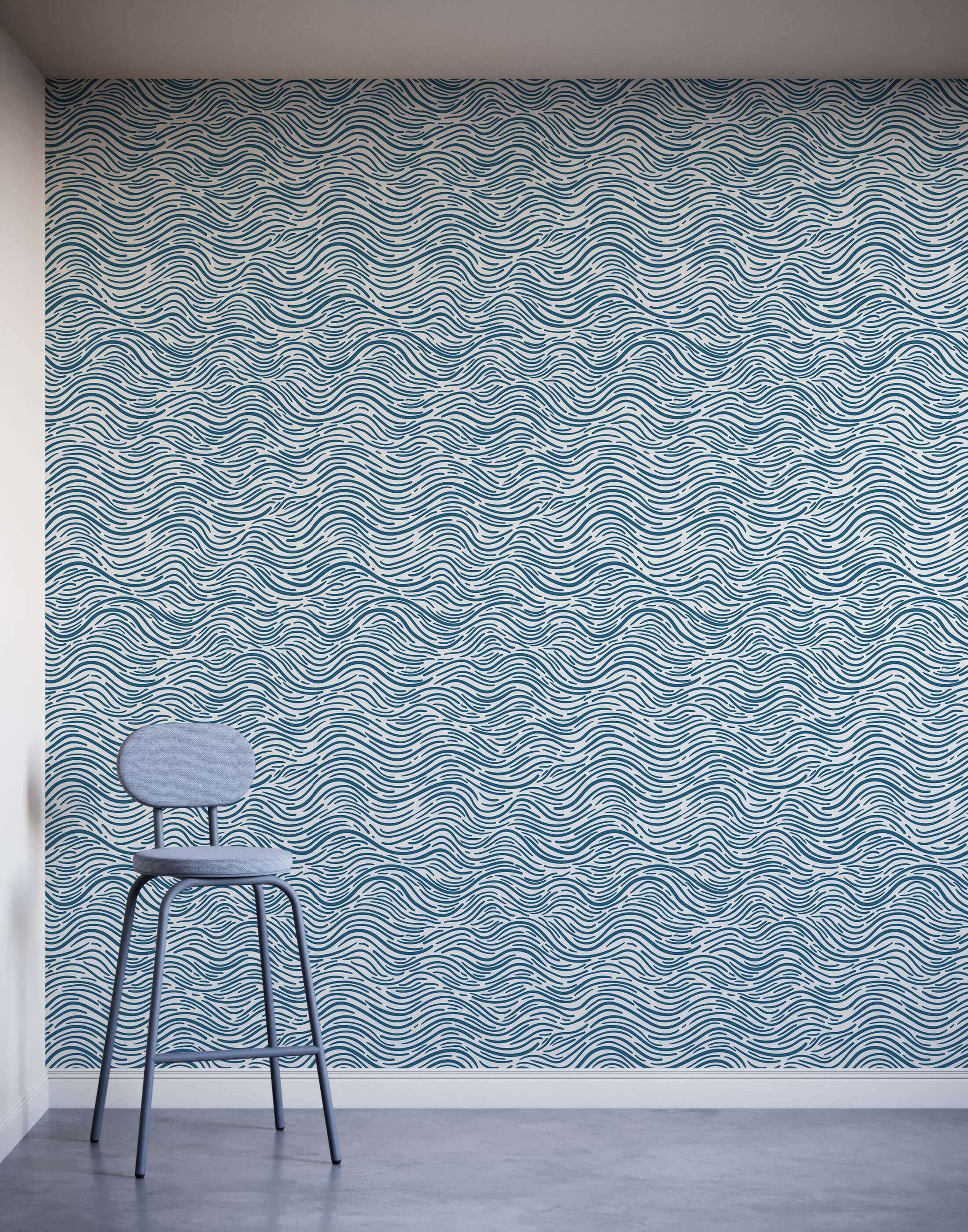 Bobbi Beck Shore Abstract Luxury Wallpaper