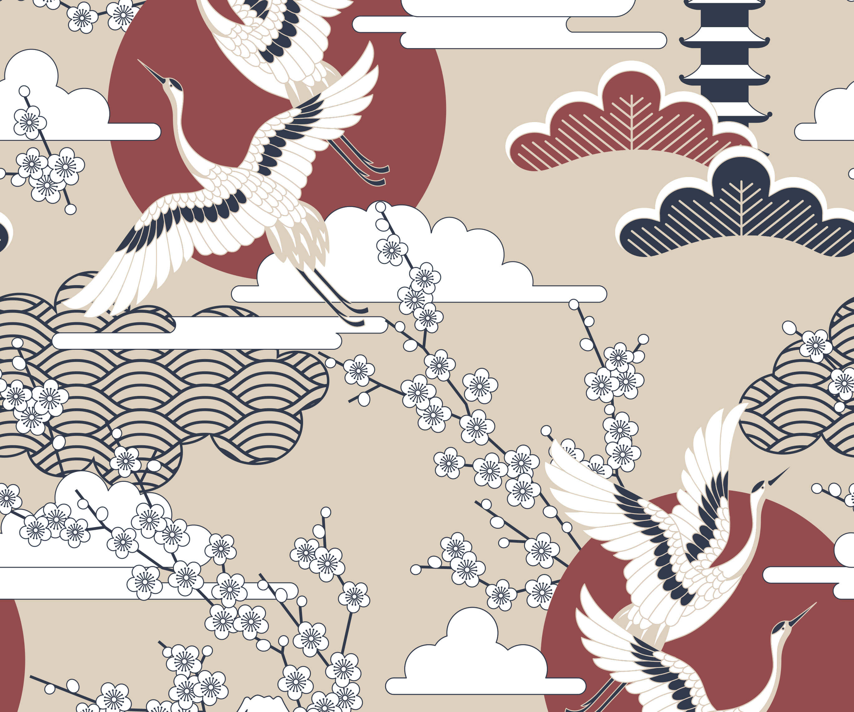 Bobbi Beck Sola Bird Animal Luxury Wallpaper