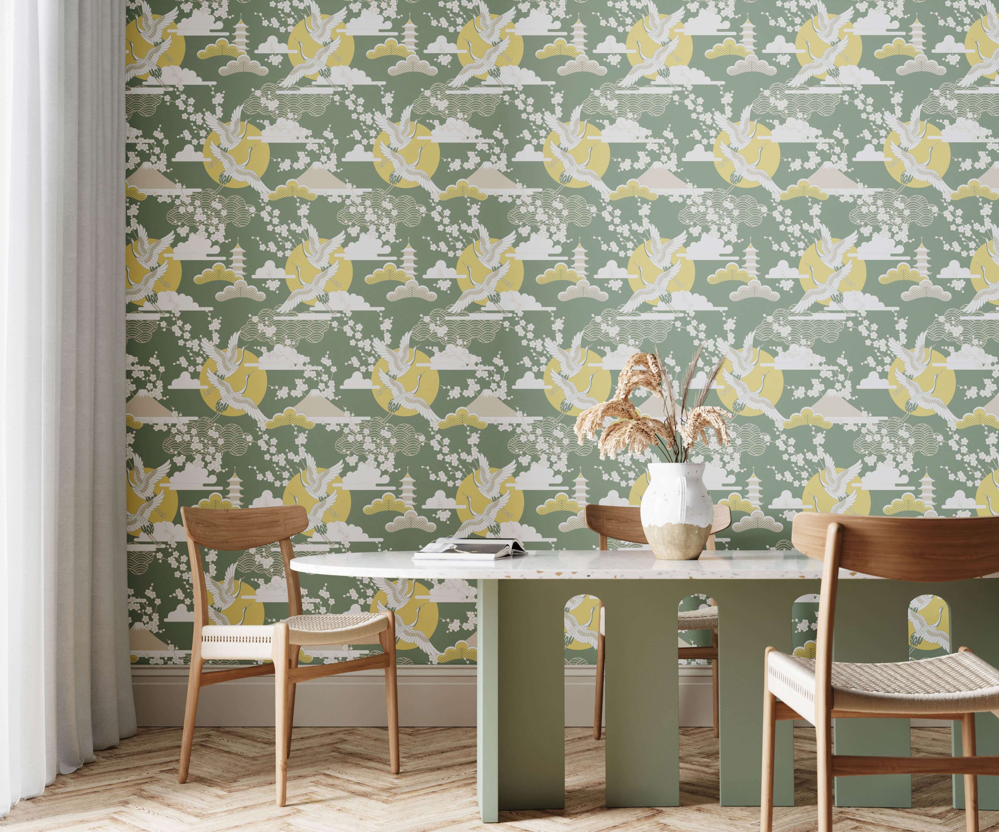 Bobbi Beck Sola Bird Animal Luxury Wallpaper