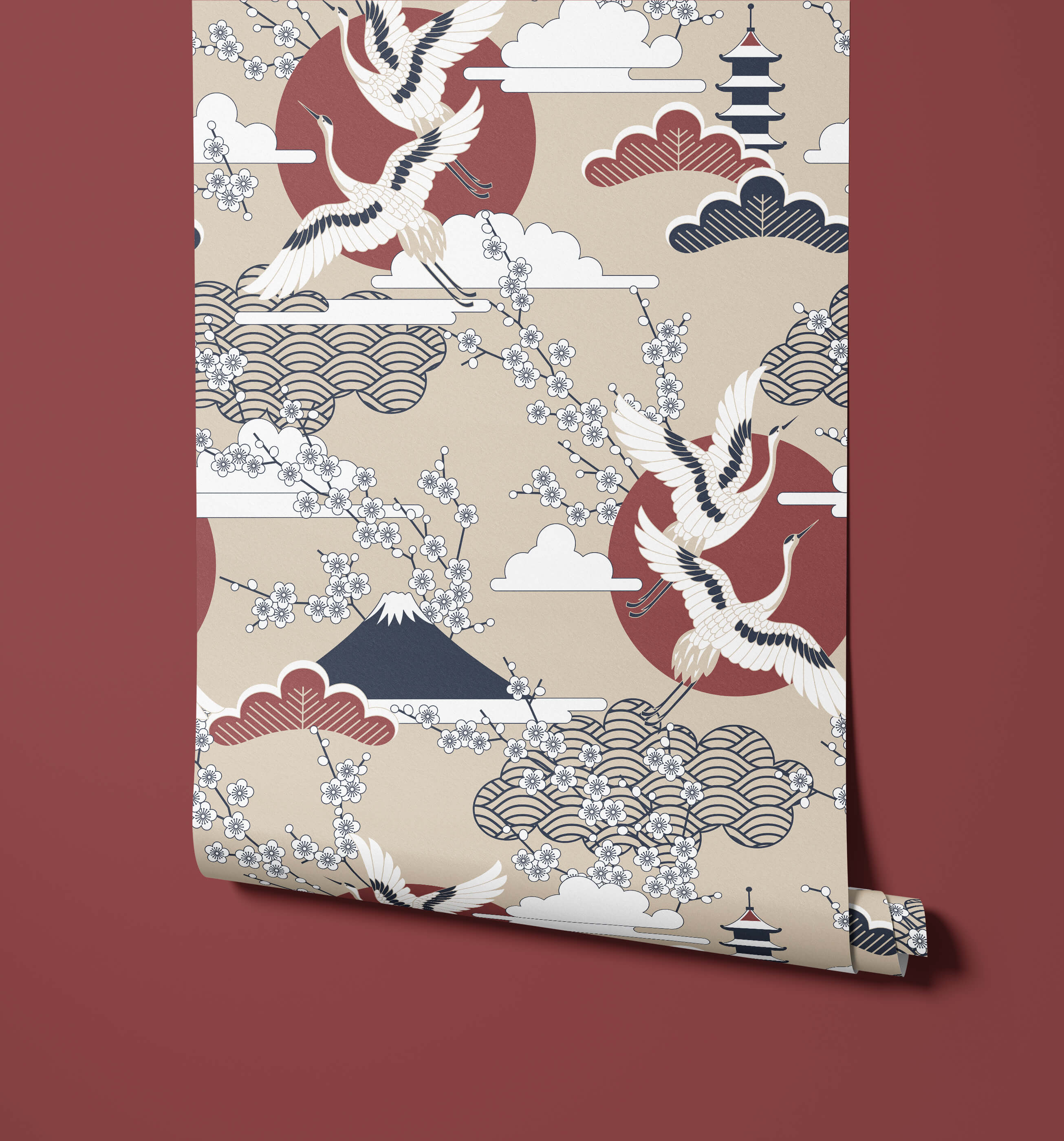 Bobbi Beck Sola Bird Animal Luxury Wallpaper