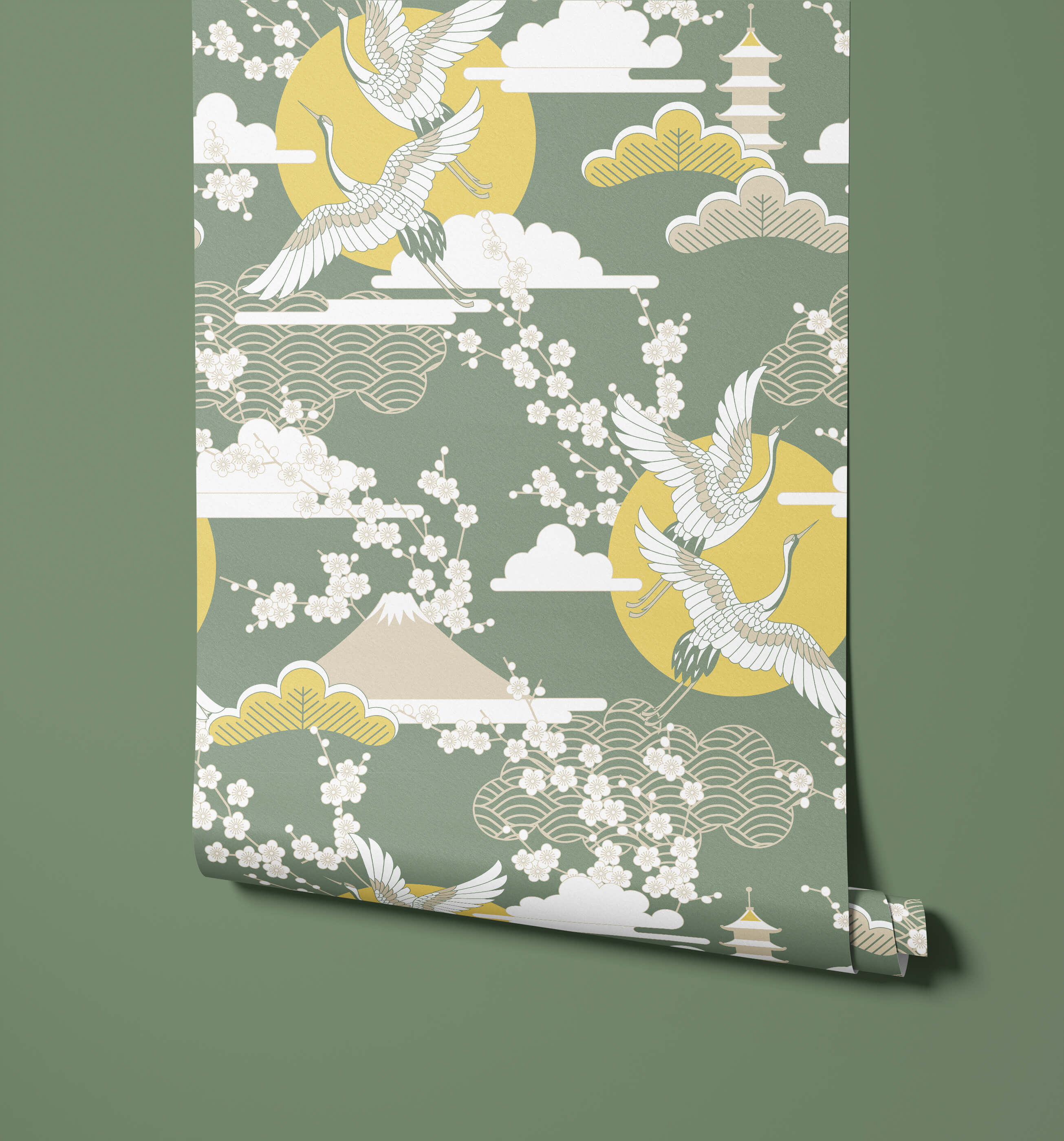 Bobbi Beck Sola Bird Animal Luxury Wallpaper