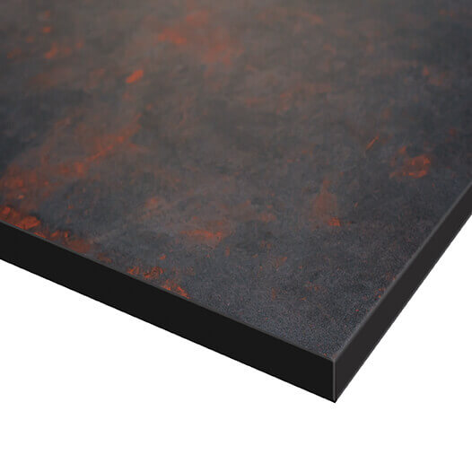 Oxide Stone Matt Solid Compact Laminate Kitchen Worktop 12mm