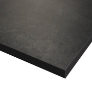 Midnight Concrete Matt Solid Compact Laminate Kitchen Worktop 12mm