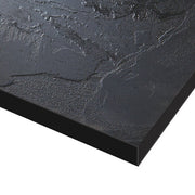 Magma Black Slate Solid Compact Laminate Kitchen Worktop 12mm