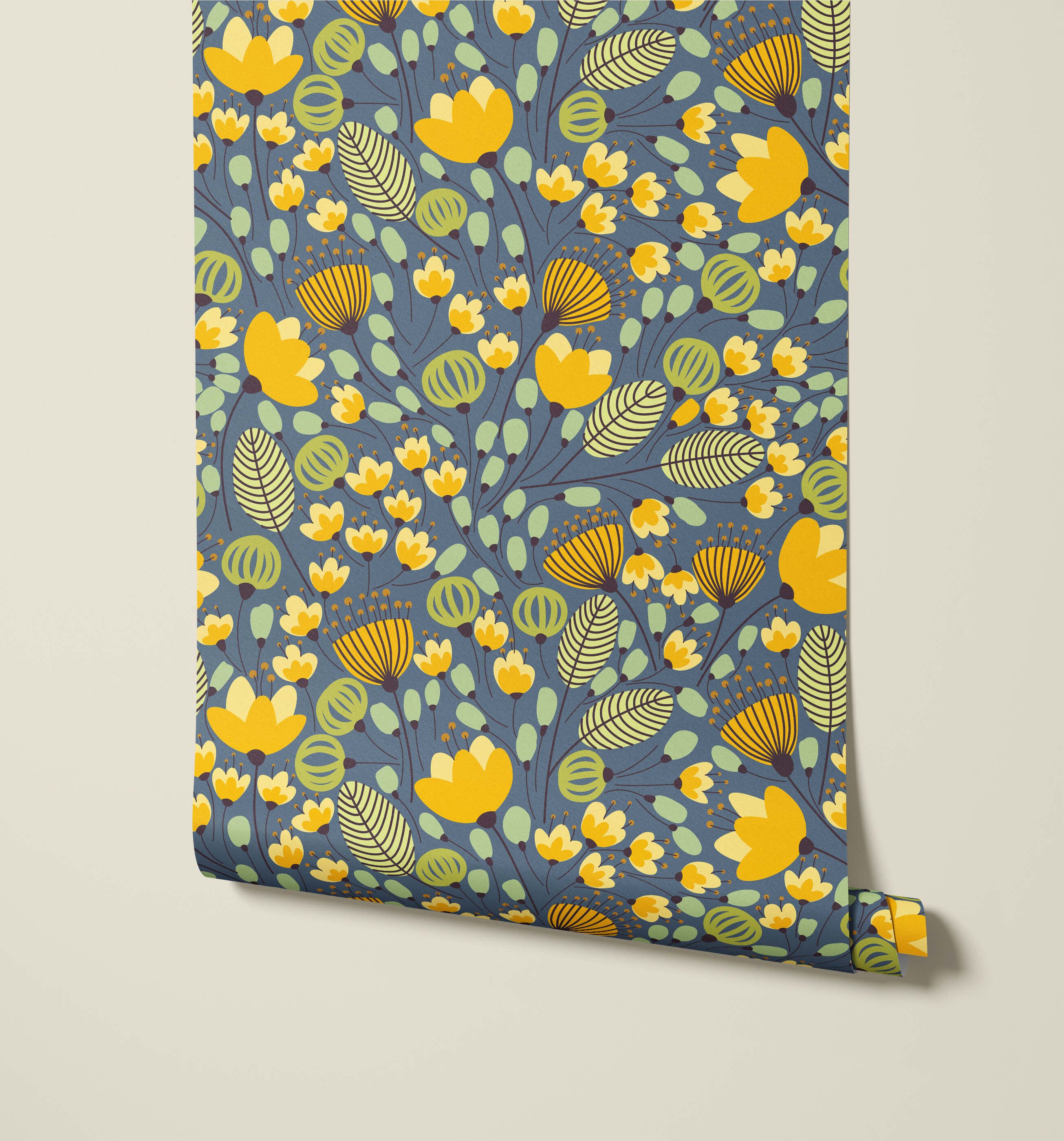 Bobbi Beck Spencer Floral Luxury Wallpaper