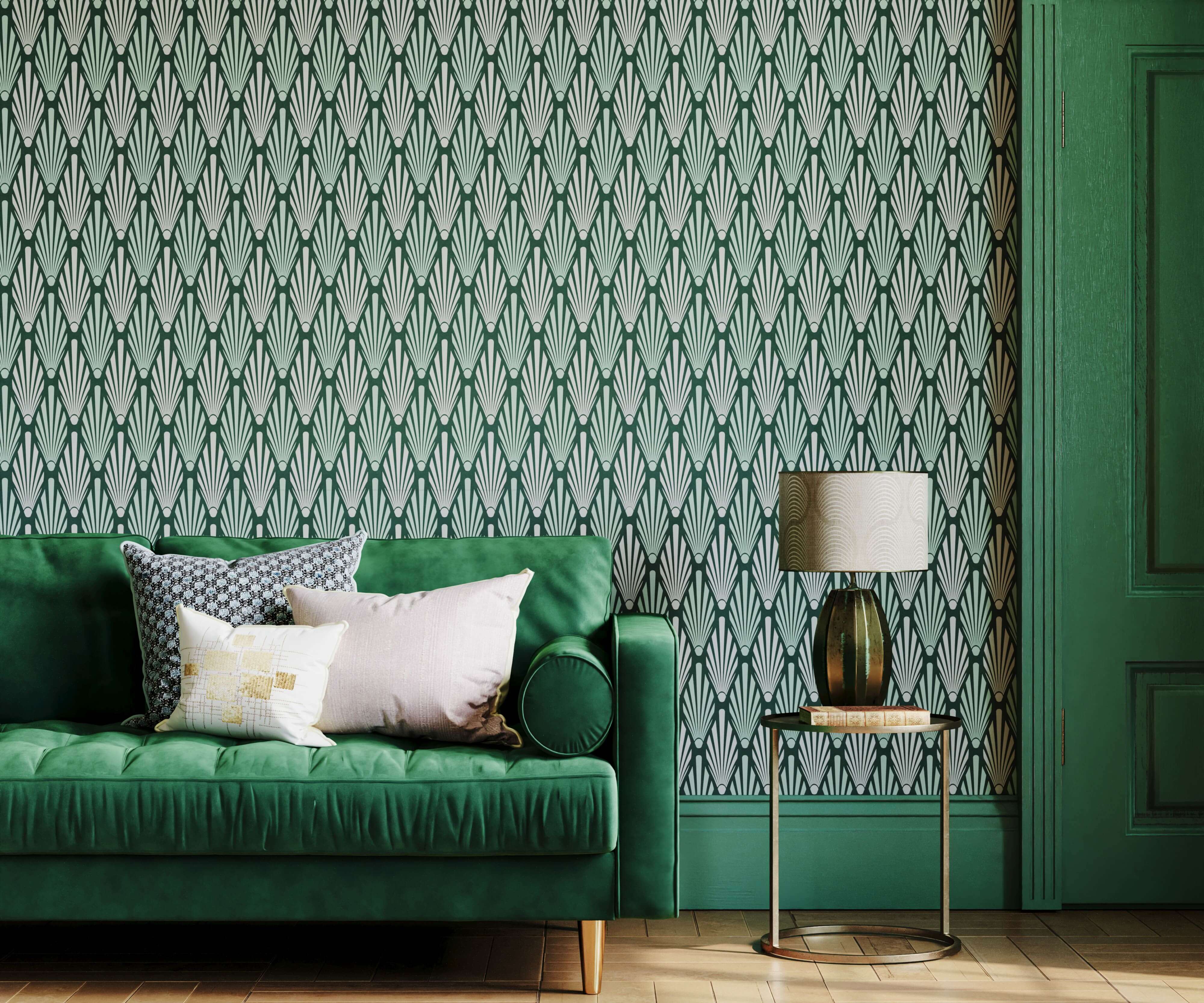 Bobbi Beck Strauss Art Deco Luxury Wallpaper