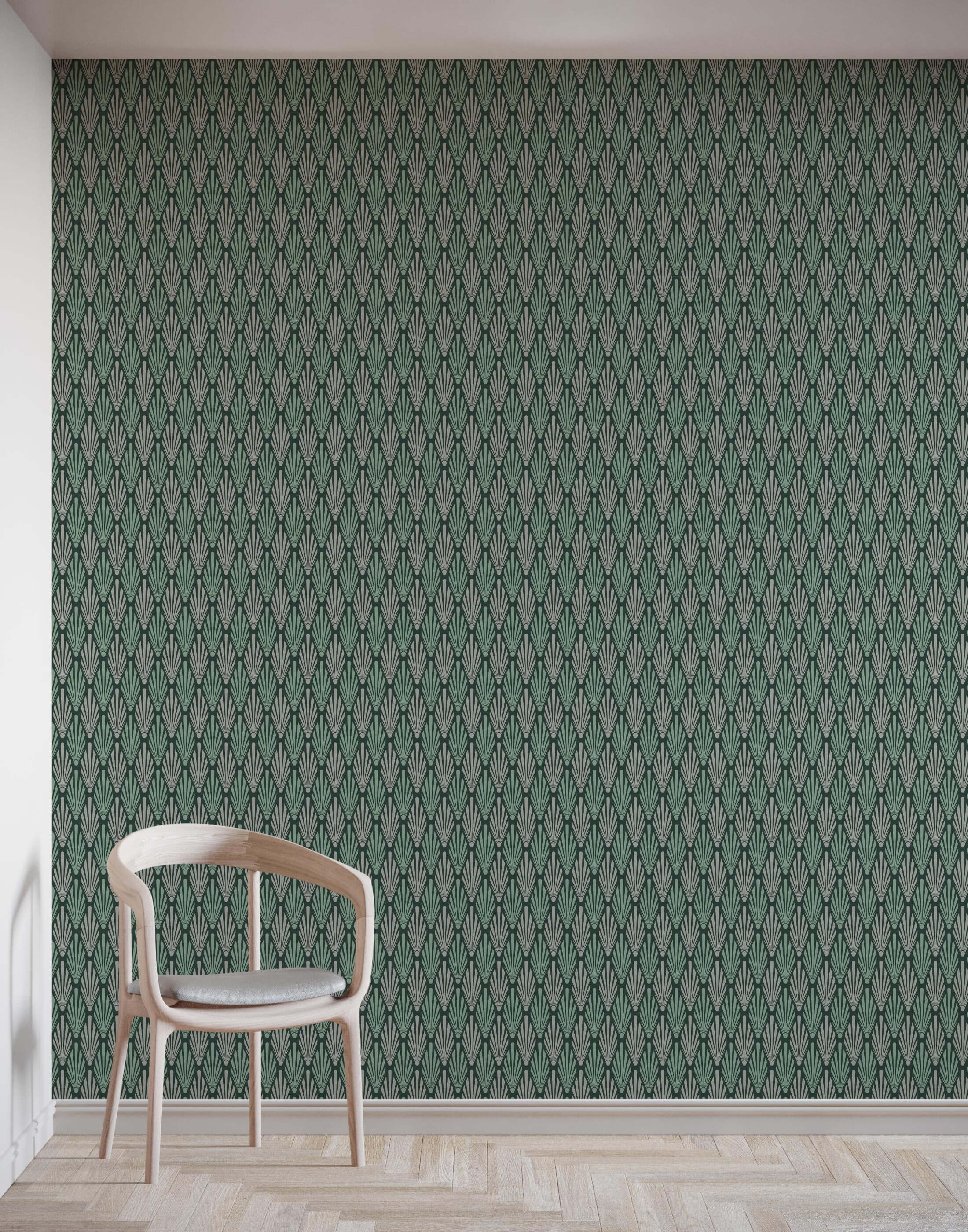 Bobbi Beck Strauss Art Deco Luxury Wallpaper