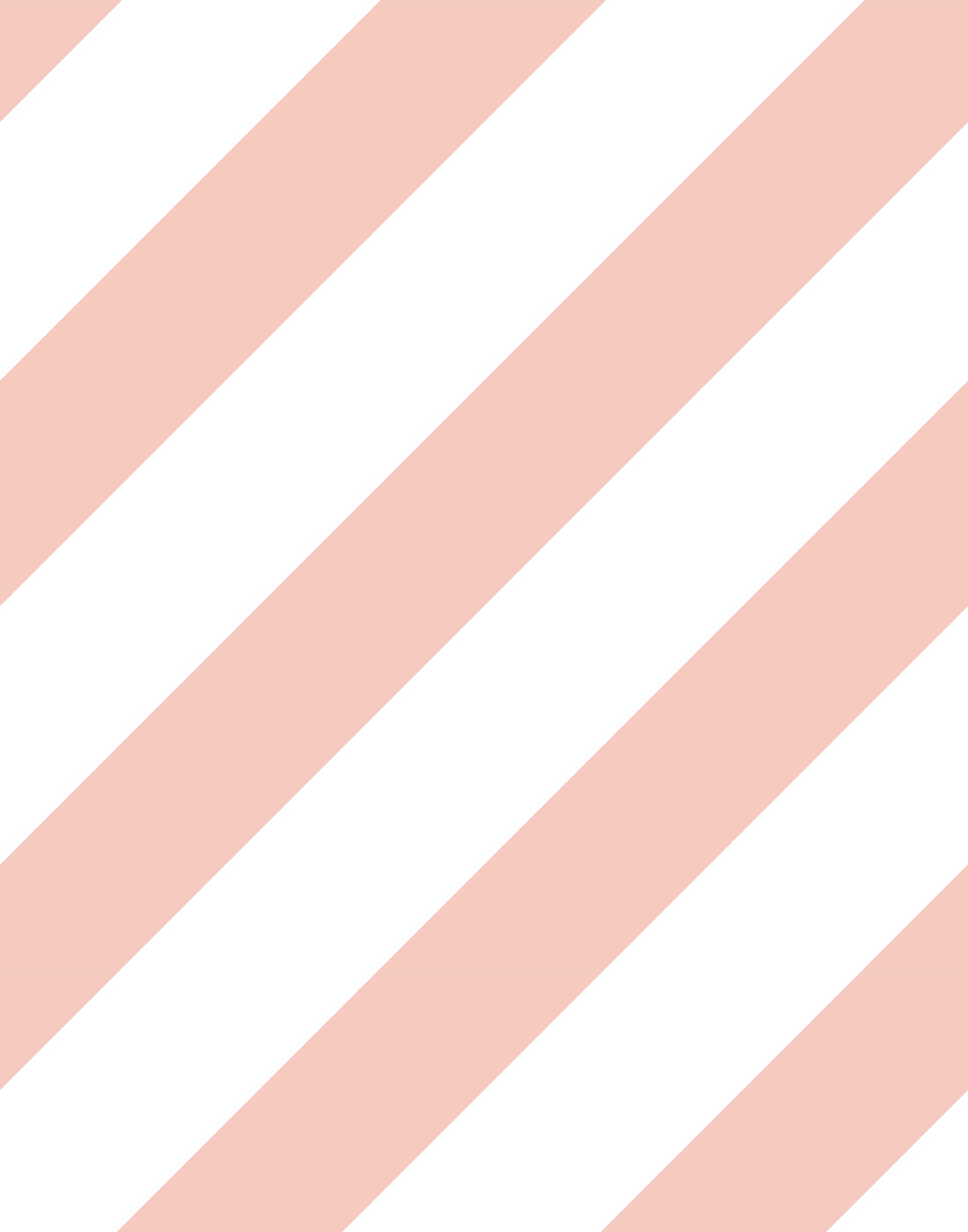 Bobbi Beck Sundae Striped Luxury Wallpaper