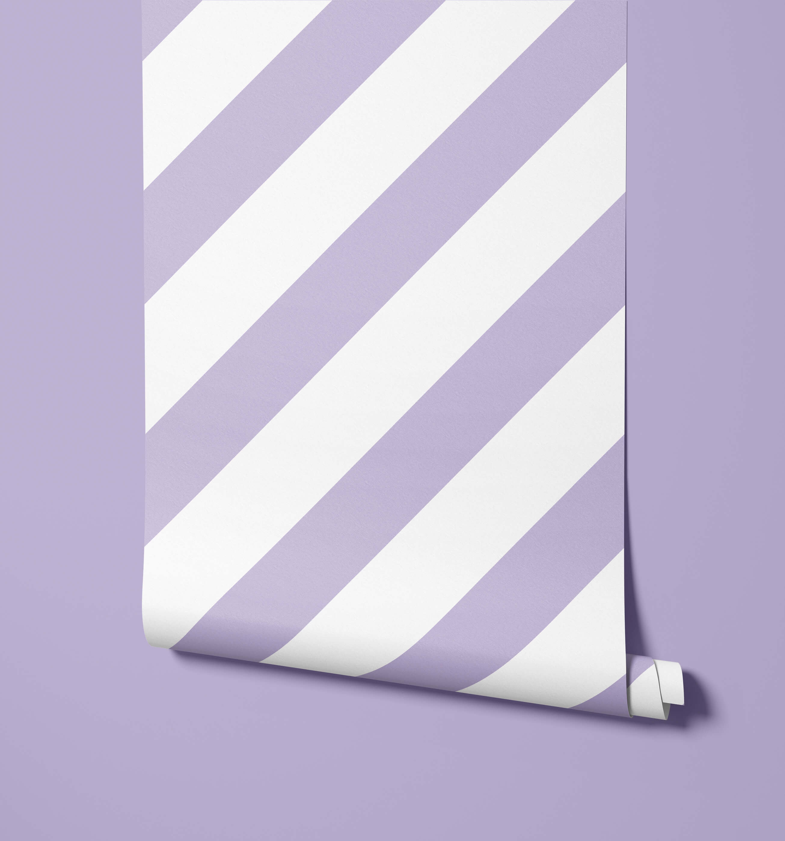 Bobbi Beck Sundae Striped Luxury Wallpaper