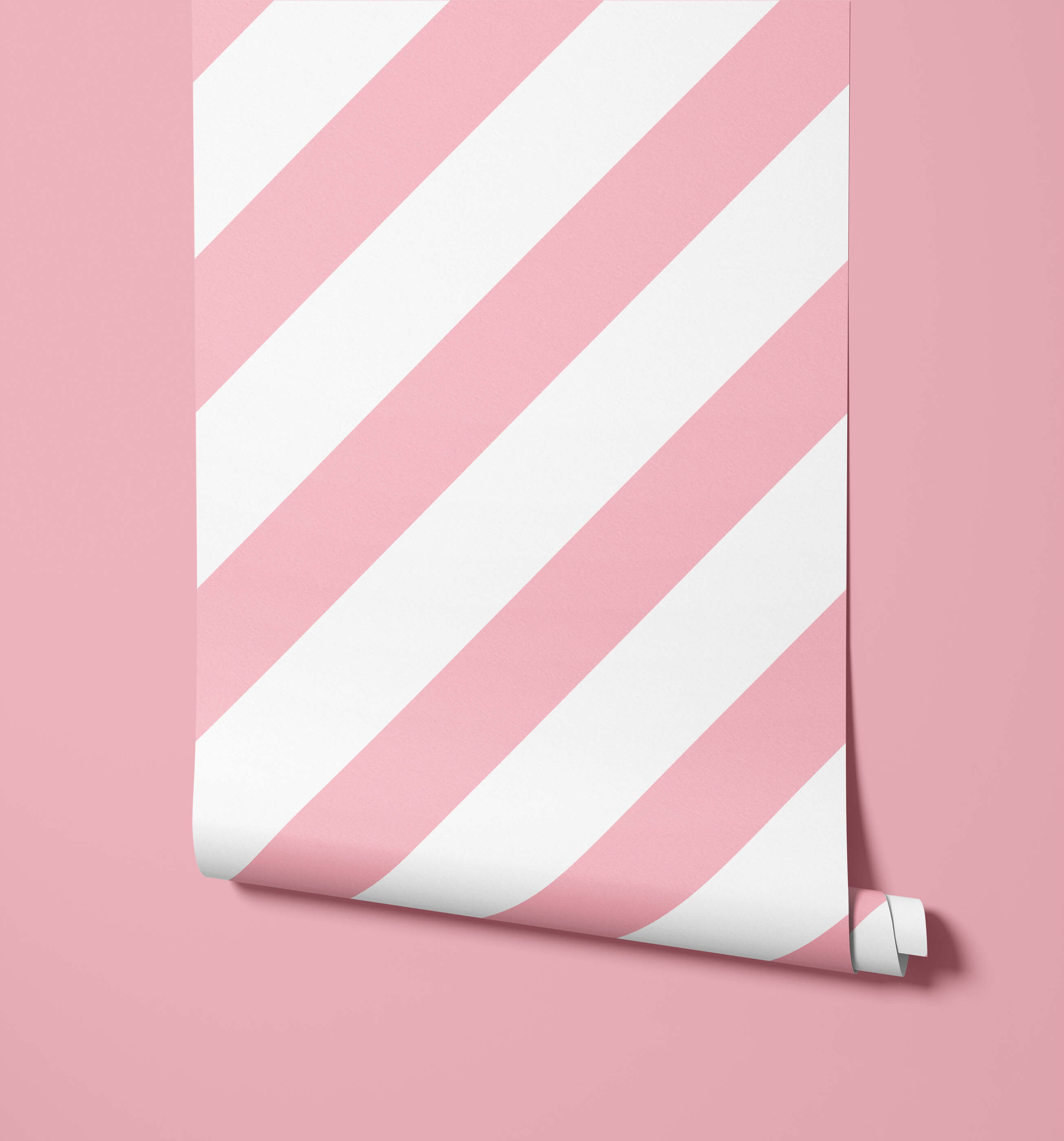 Bobbi Beck Sundae Striped Luxury Wallpaper