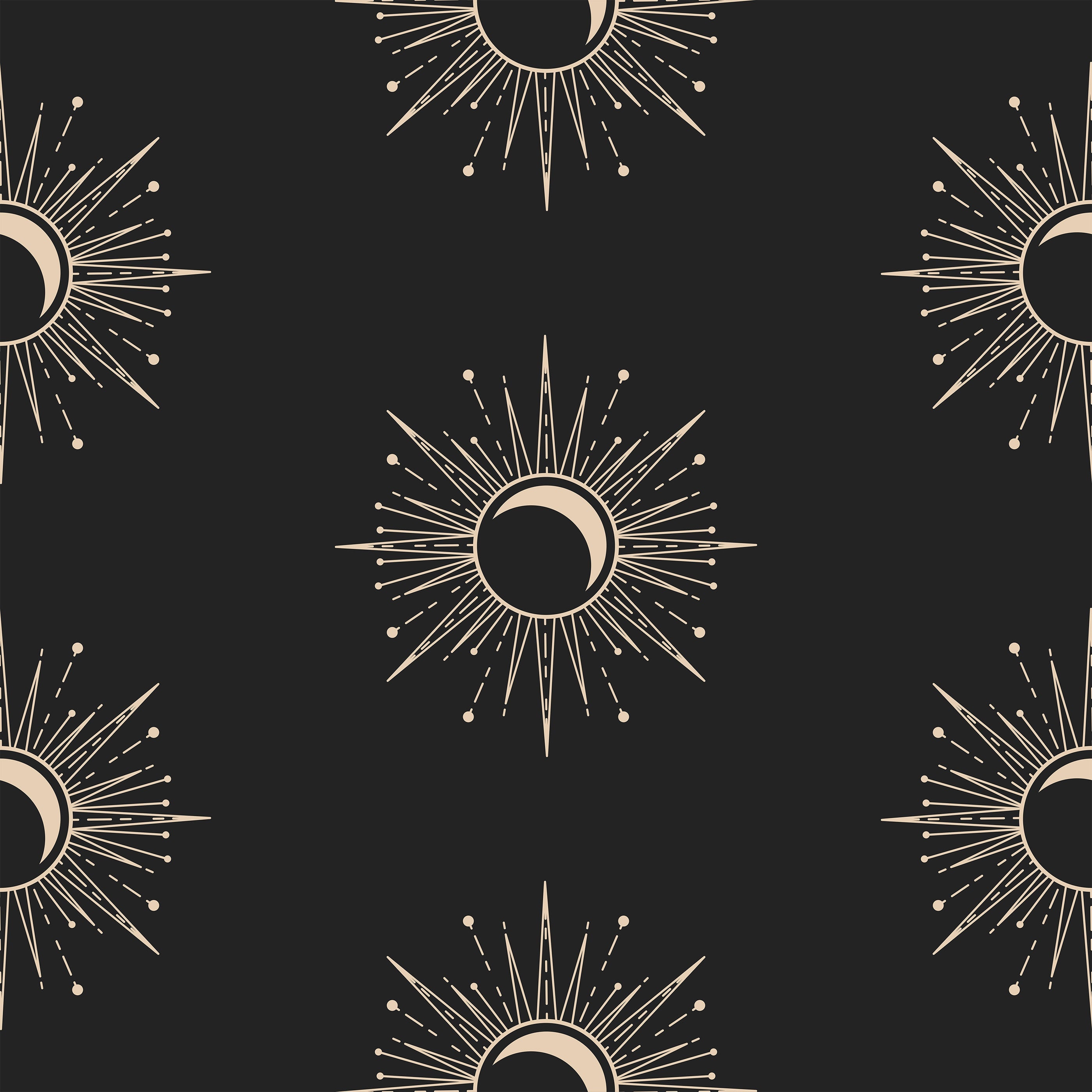 Bobbi Beck Astro Patterned Luxury Wallpaper