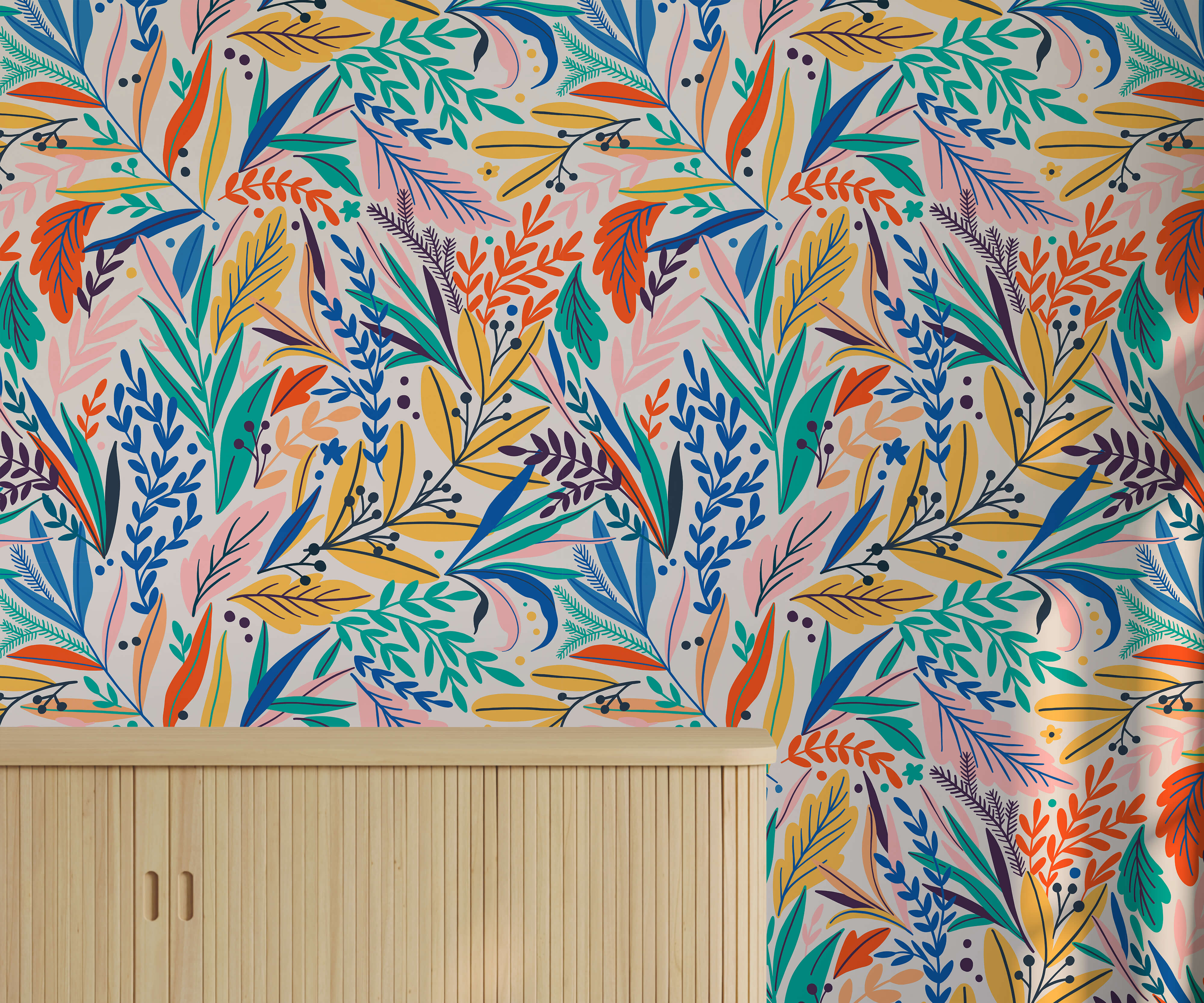 Bobbi Beck Tate Floral Luxury Wallpaper