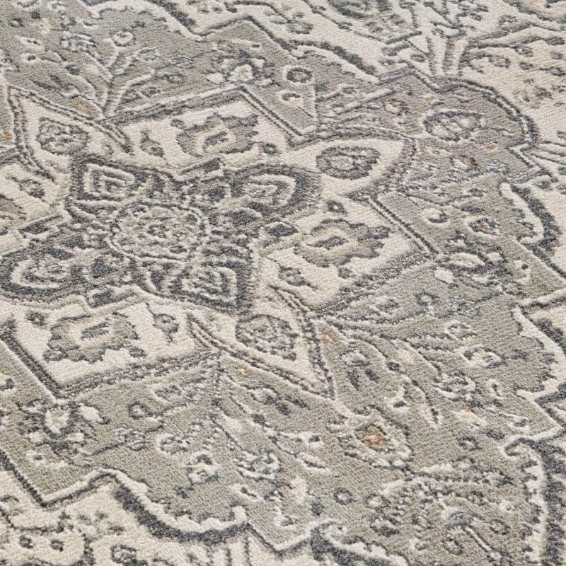 Terrain Designer Shortpile Rug – Medallion Design