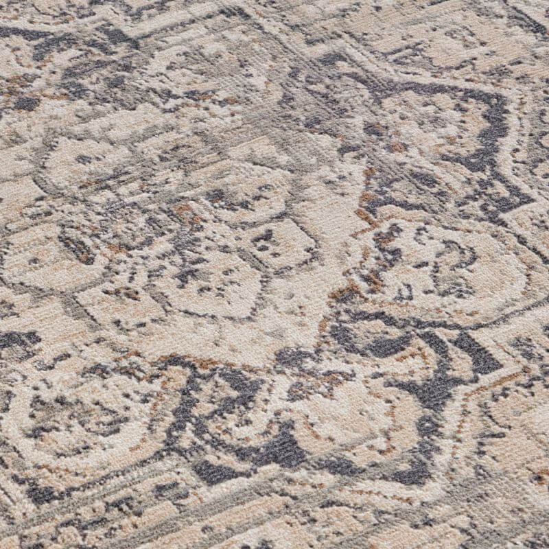 Terrain Designer Shortpile Rug – Medallion Design