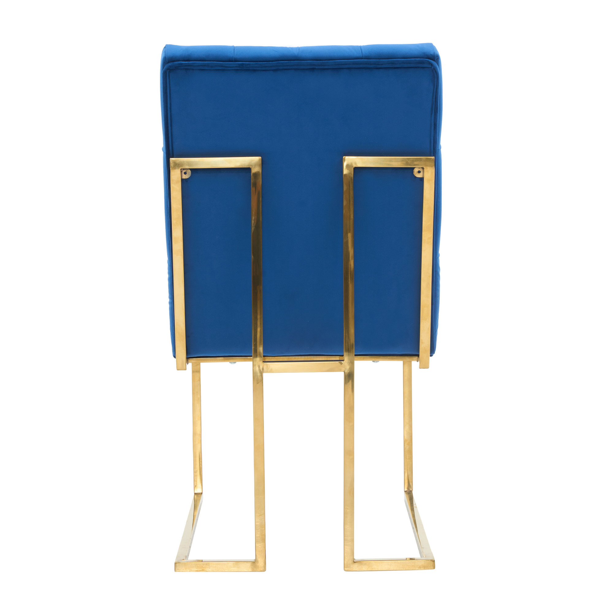 Siena Tufted Velvet Dining Chair – Gold Frame, Modern Luxury Accent