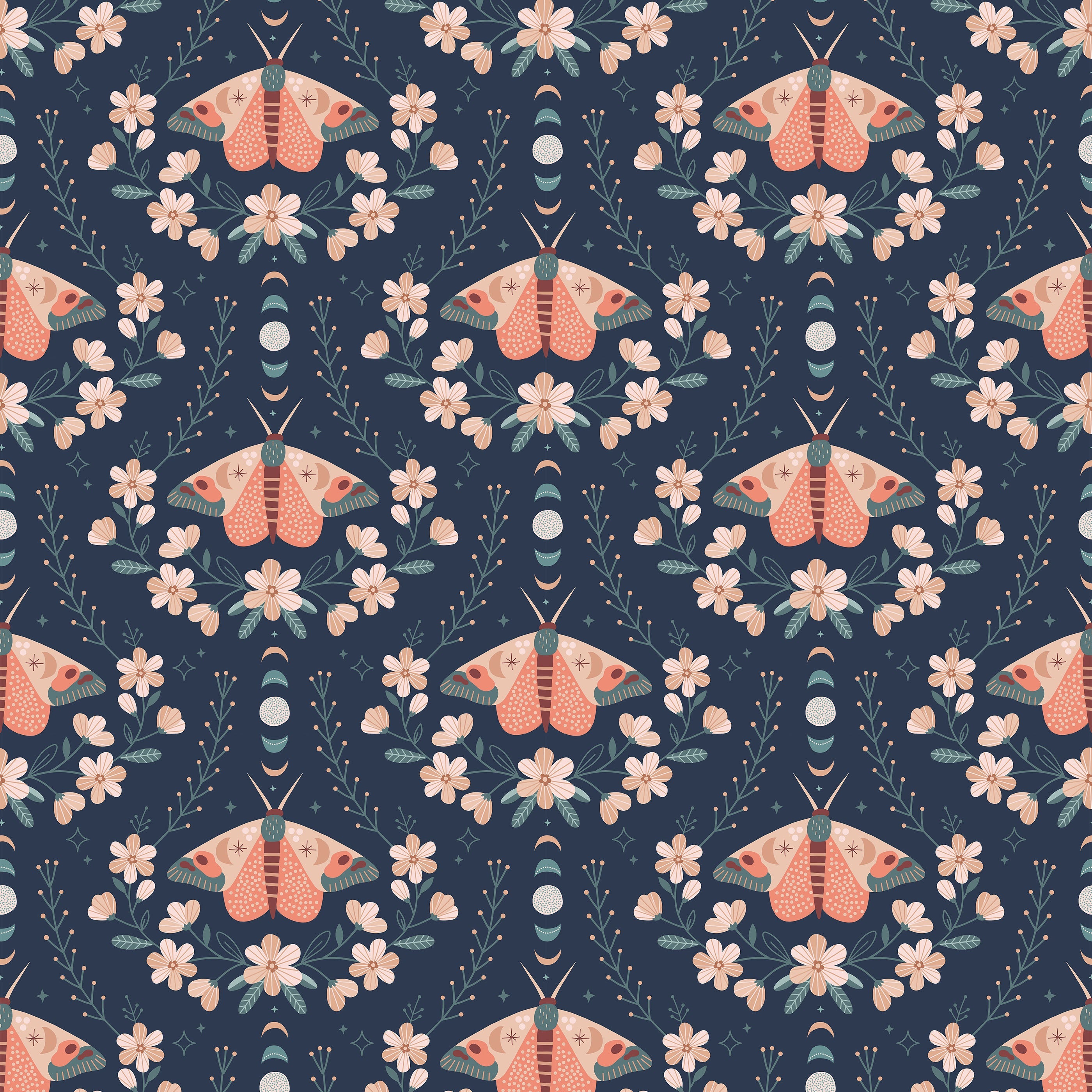 Bobbi Beck Valerie Floral Luxury Wallpaper