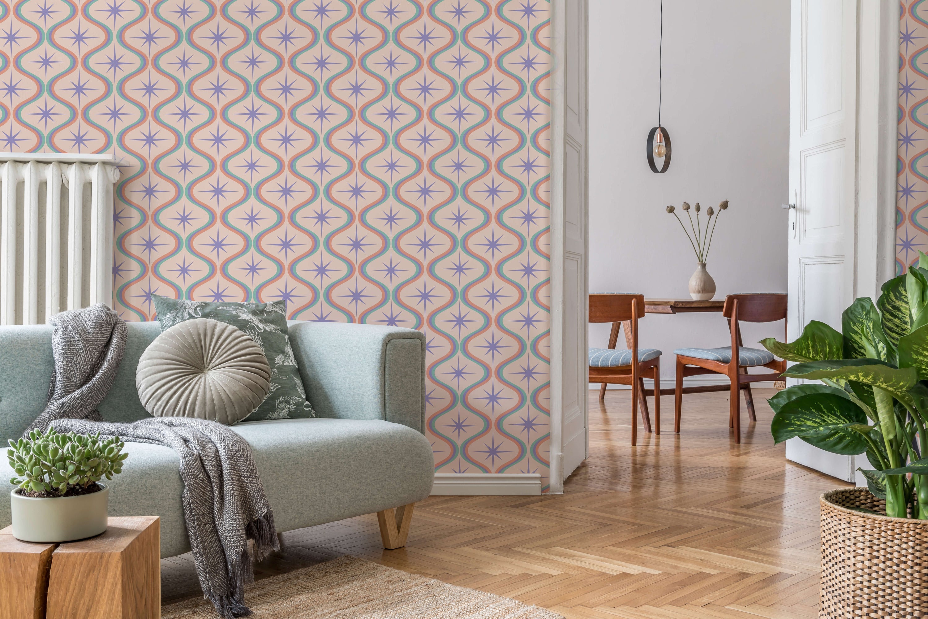 Bobbi Beck Vegas Geometric Luxury Wallpaper