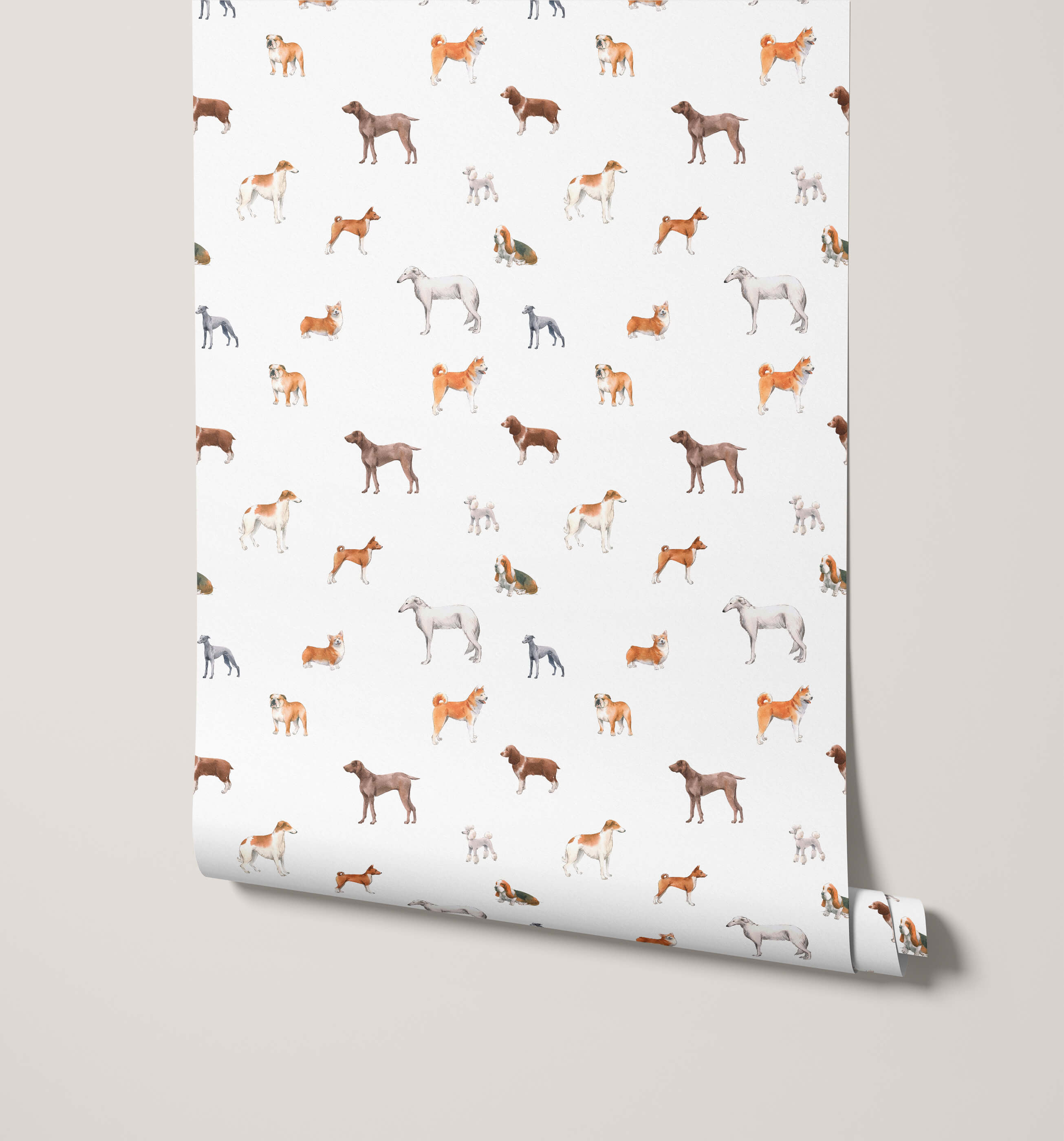 Bobbi Beck Walter Dog Animal Luxury Wallpaper