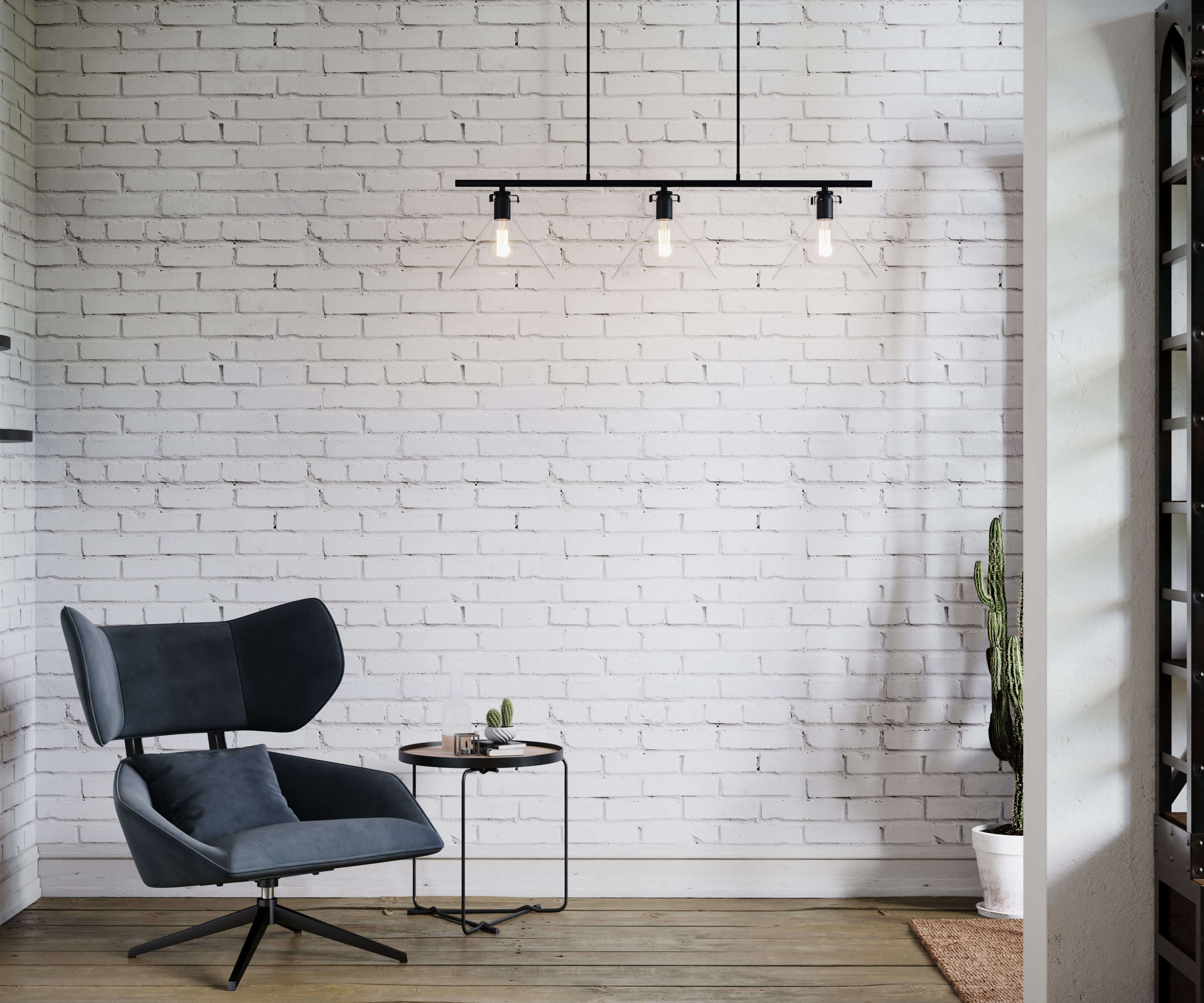 Bobbi Beck Warehouse Brick Luxury Wallpaper