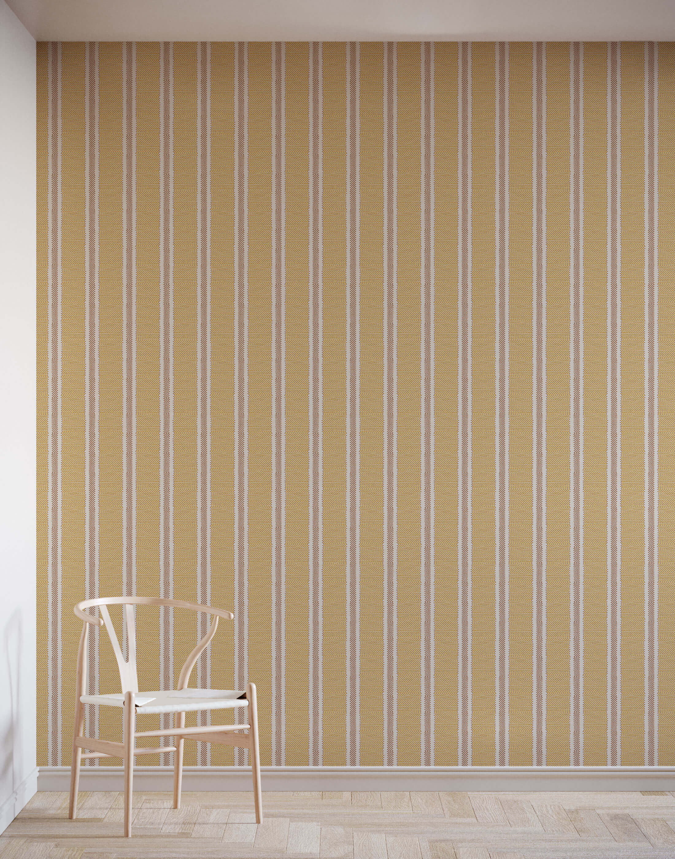 Bobbi Beck Weave Striped Luxury Wallpaper