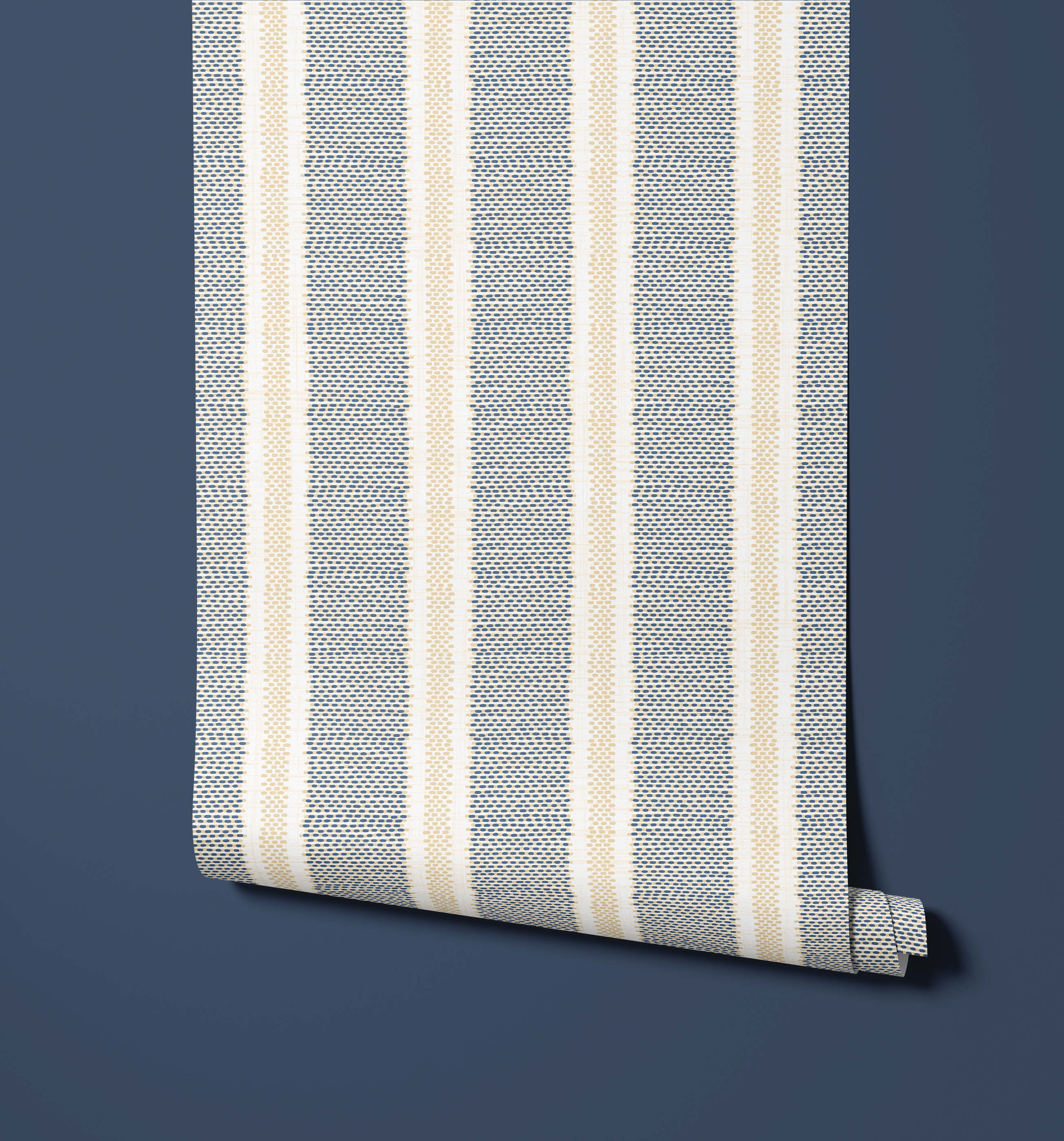 Bobbi Beck Weave Striped Luxury Wallpaper