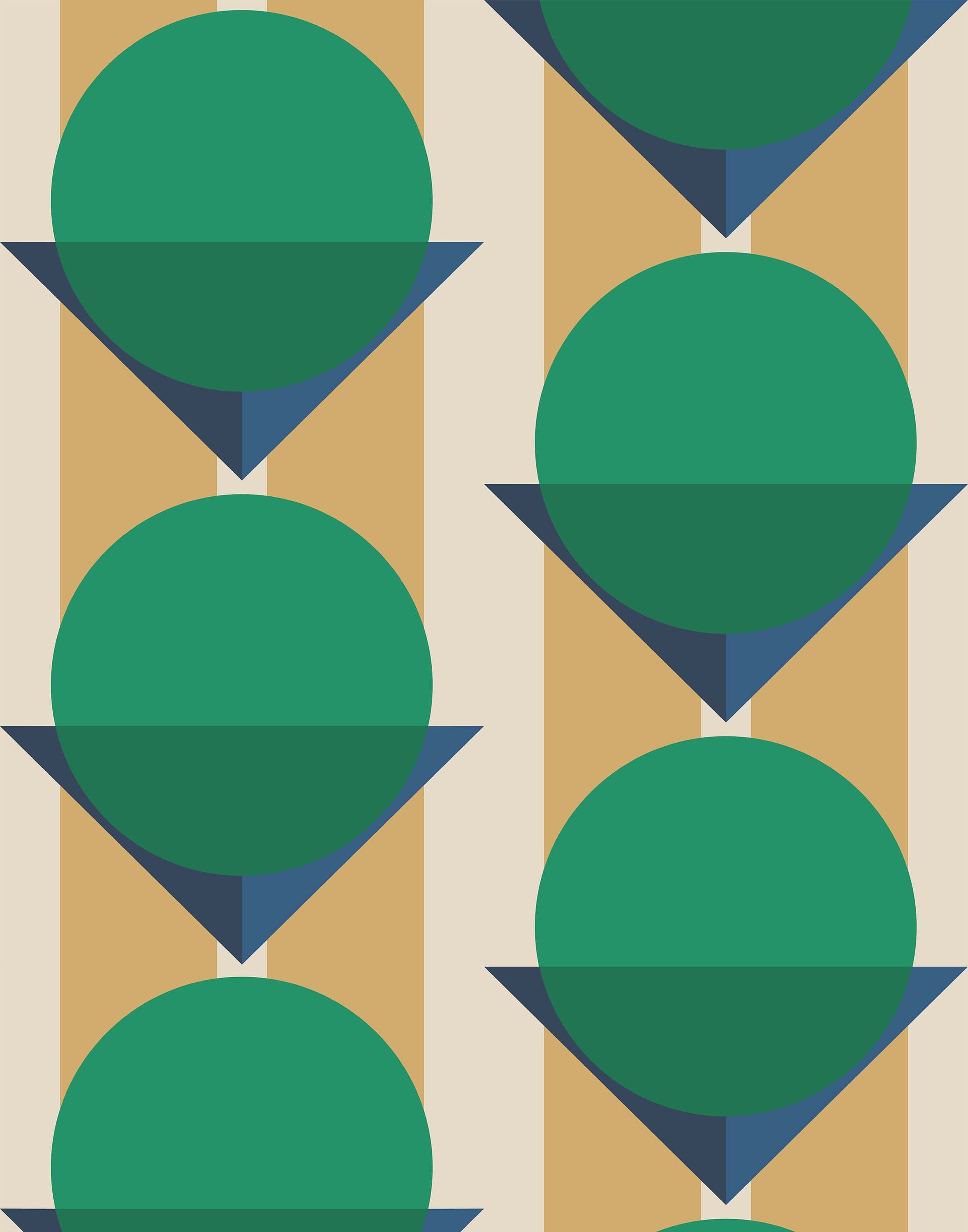 Bobbi Beck Gelato Patterned Luxury Wallpaper