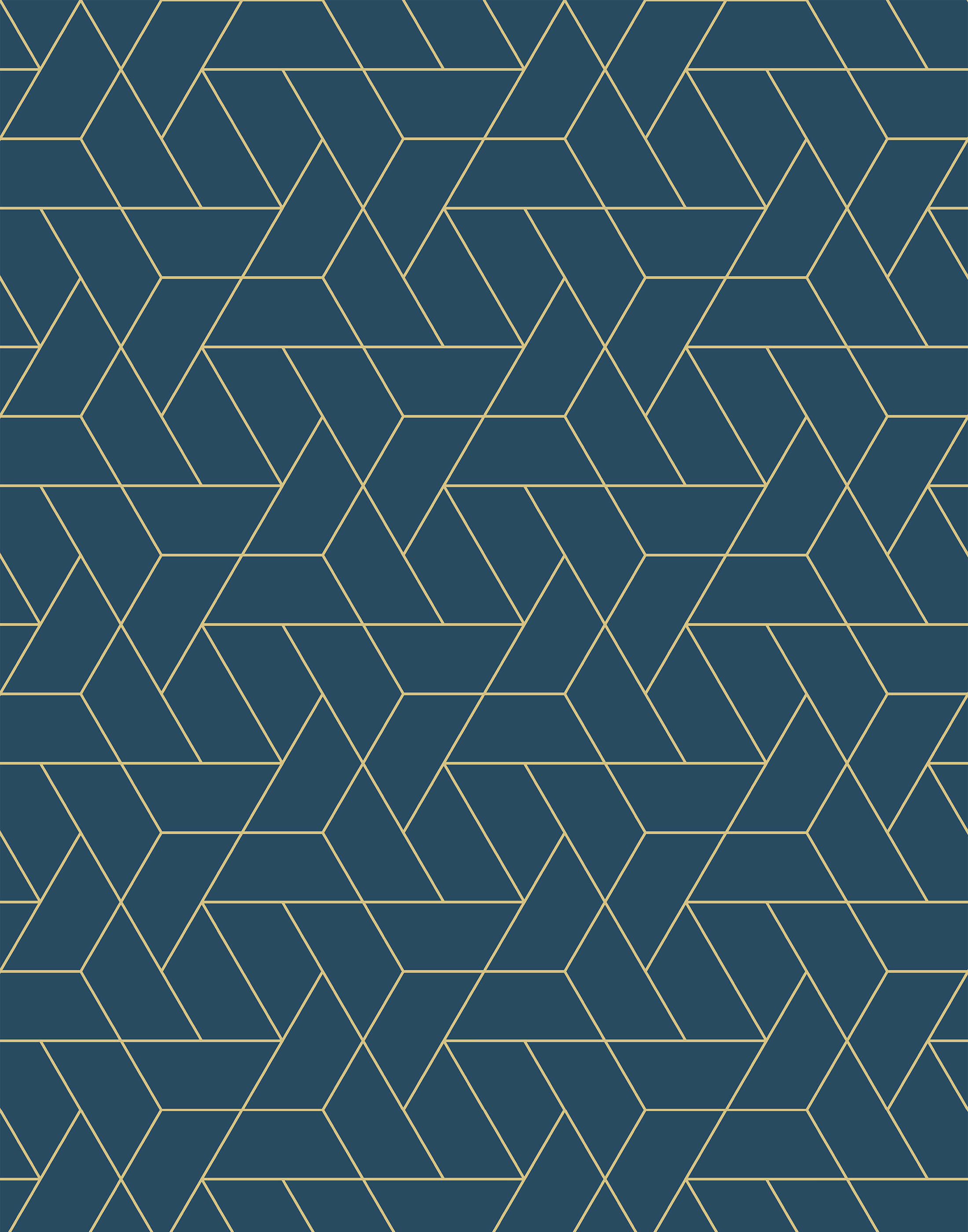 Bobbi Beck Trive Geometric Luxury Wallpaper