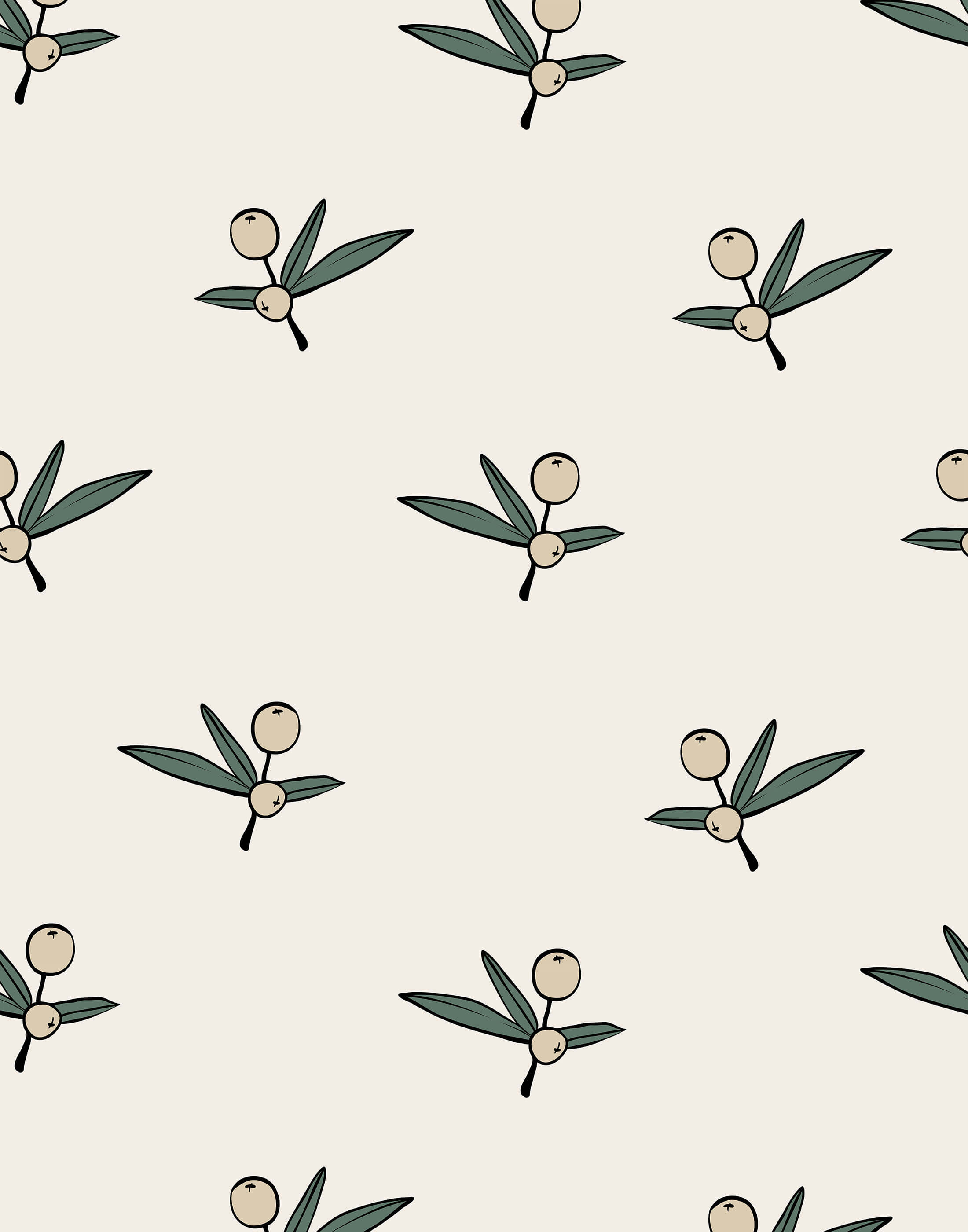 Bobbi Beck Santorini Floral Luxury Wallpaper