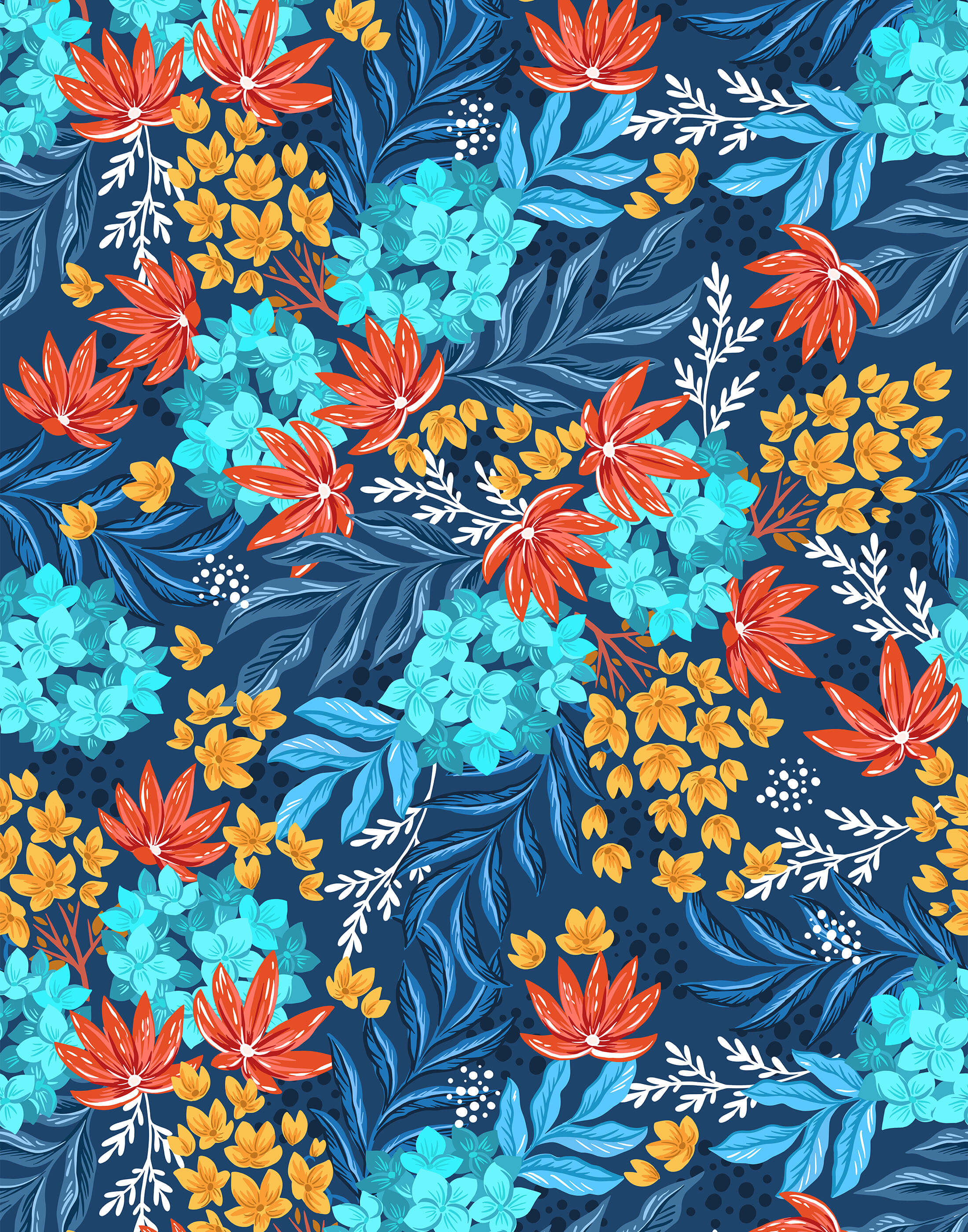Bobbi Beck Grace Floral Luxury Wallpaper