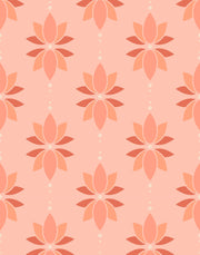 Bobbi Beck Lotus Floral Luxury Wallpaper