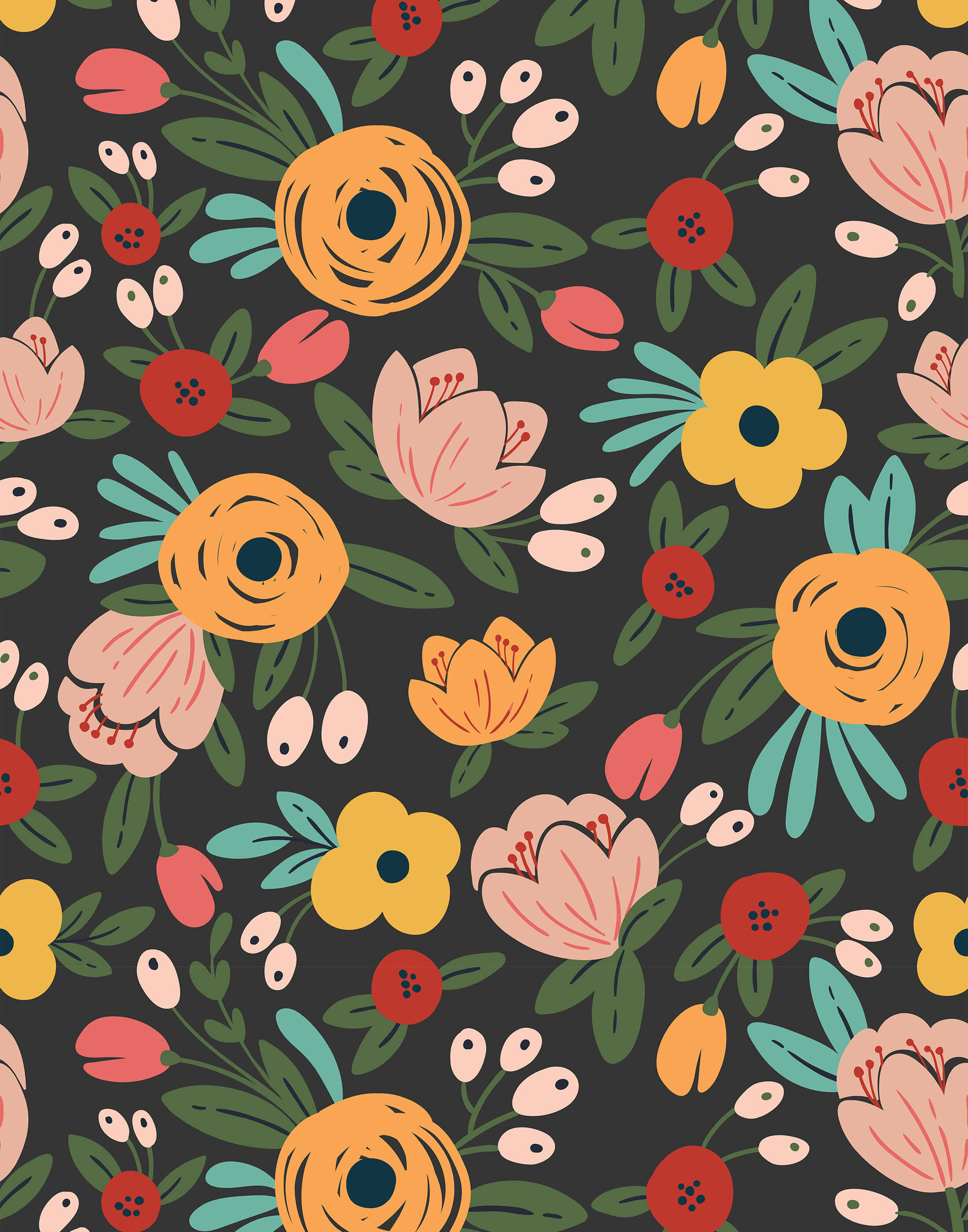 Bobbi Beck Oxford Floral Luxury Wallpaper