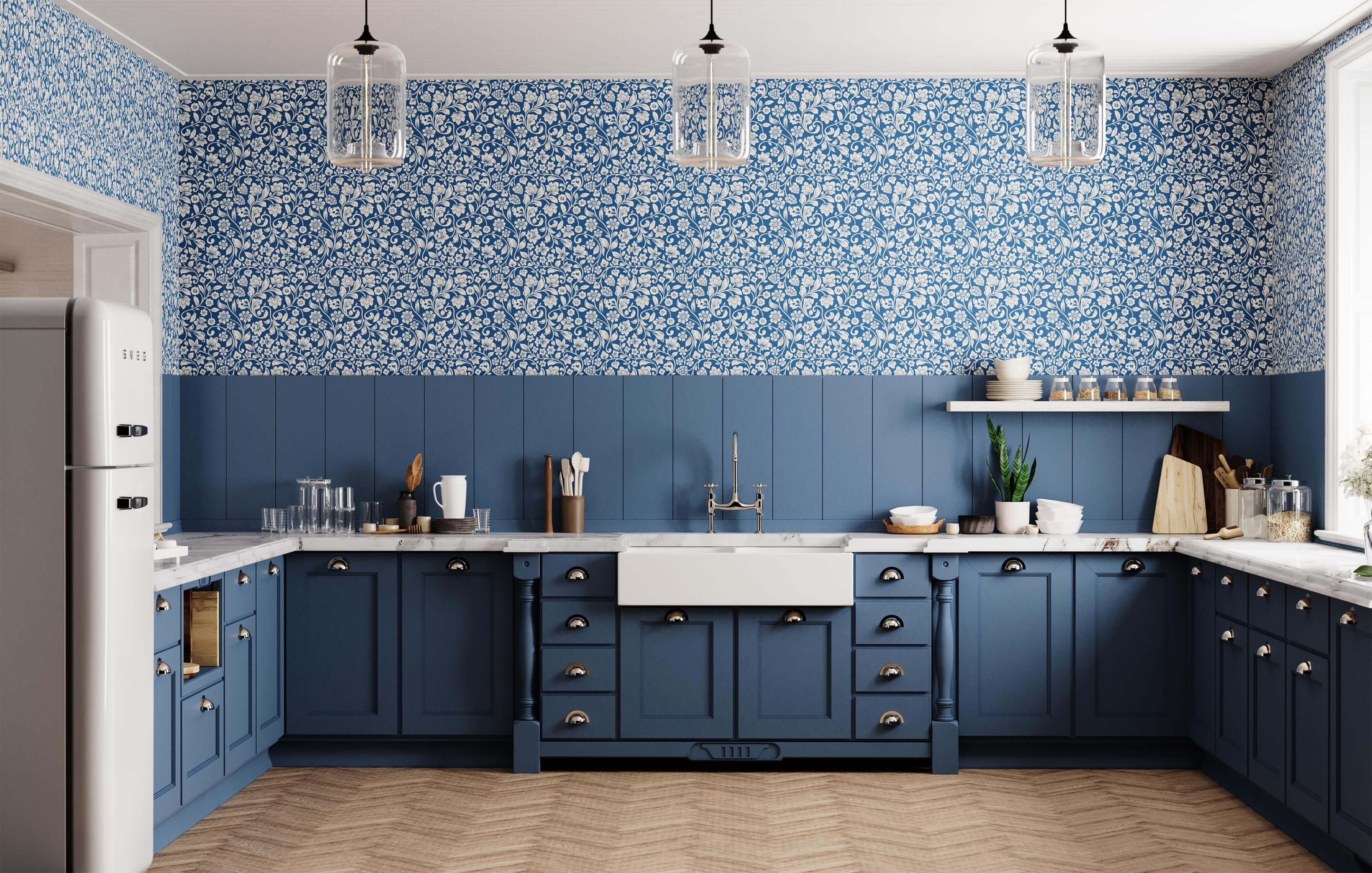 Bobbi Beck Willow Leaf Luxury Wallpaper