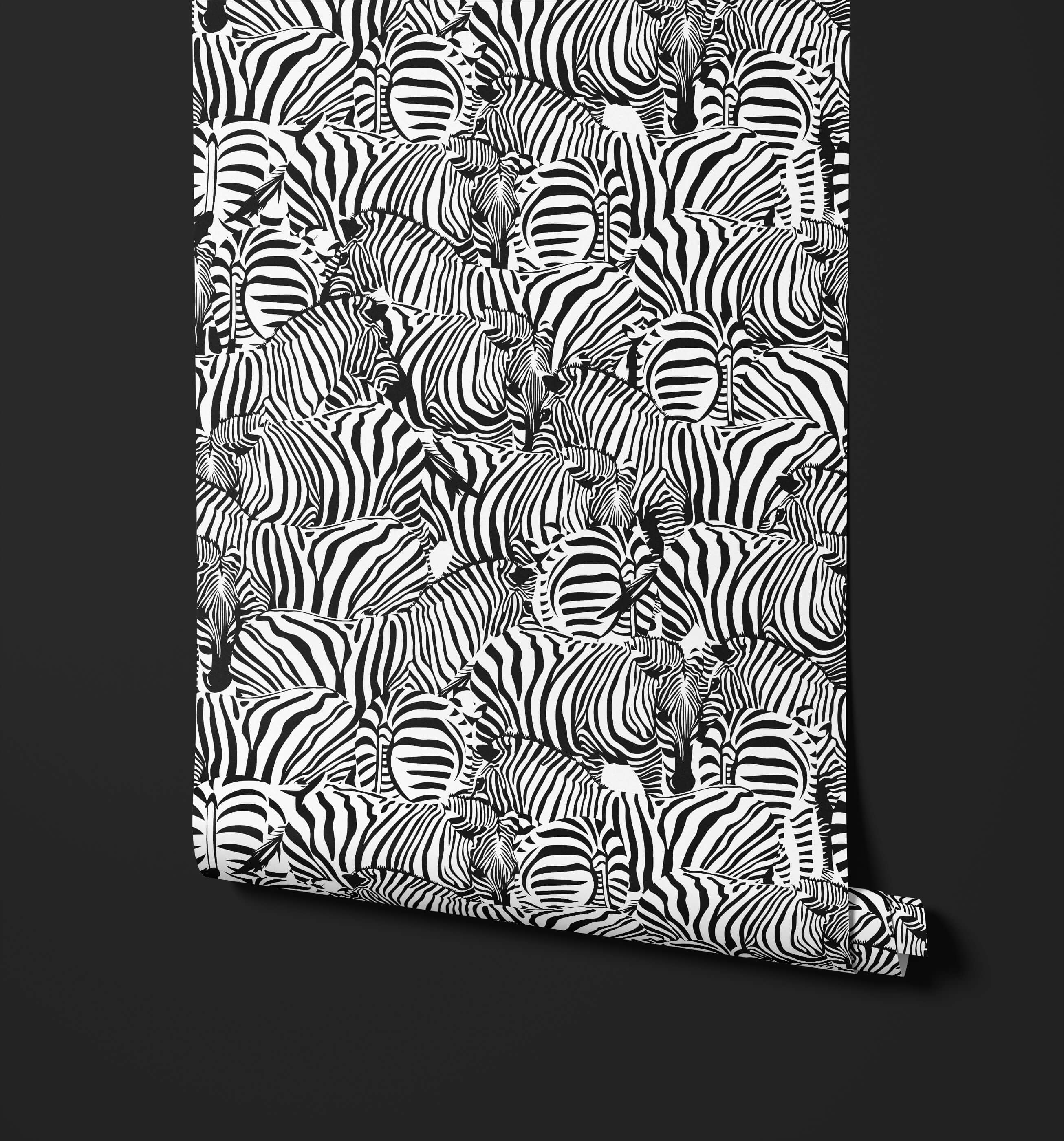 Bobbi Beck Zolta Monochrome Luxury Wallpaper