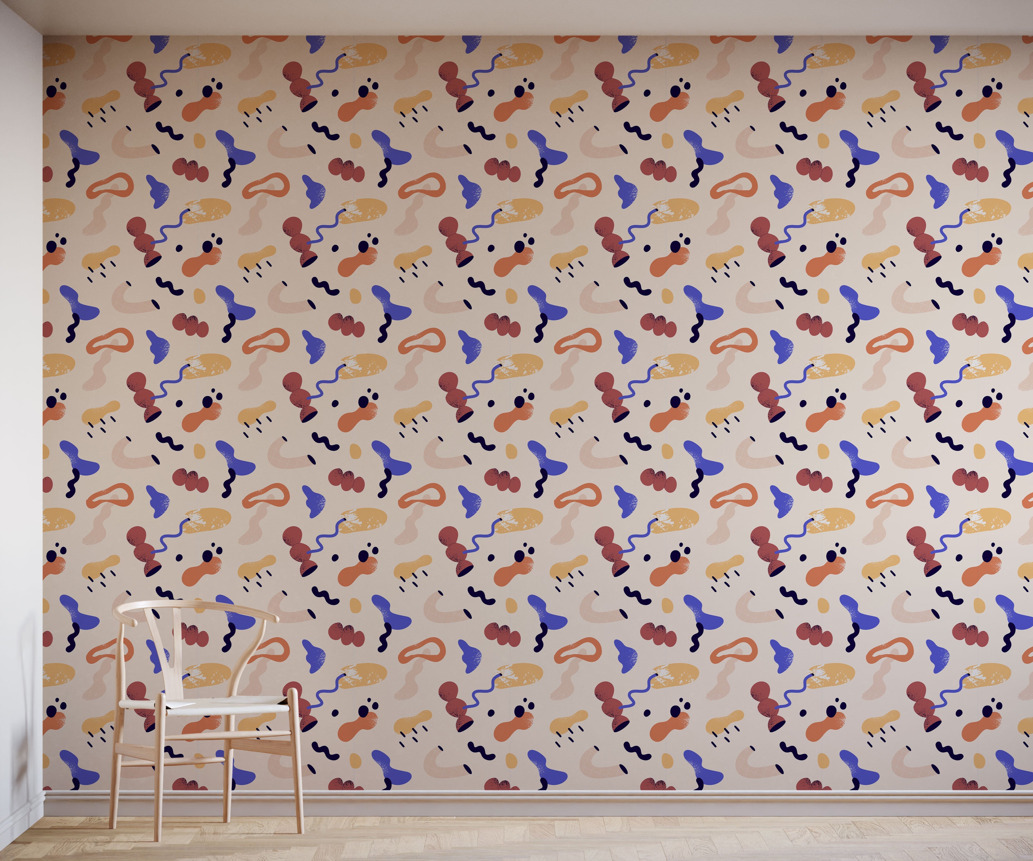 Bobbi Beck Zumbi Abstract Luxury Wallpaper