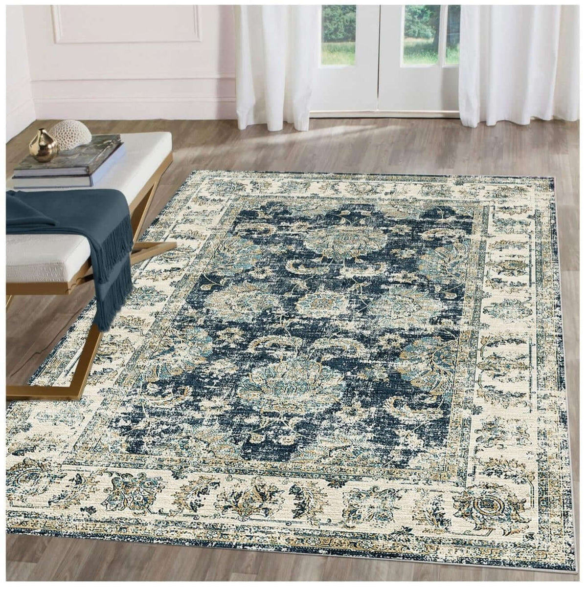 Perla Vintage Washable Rug