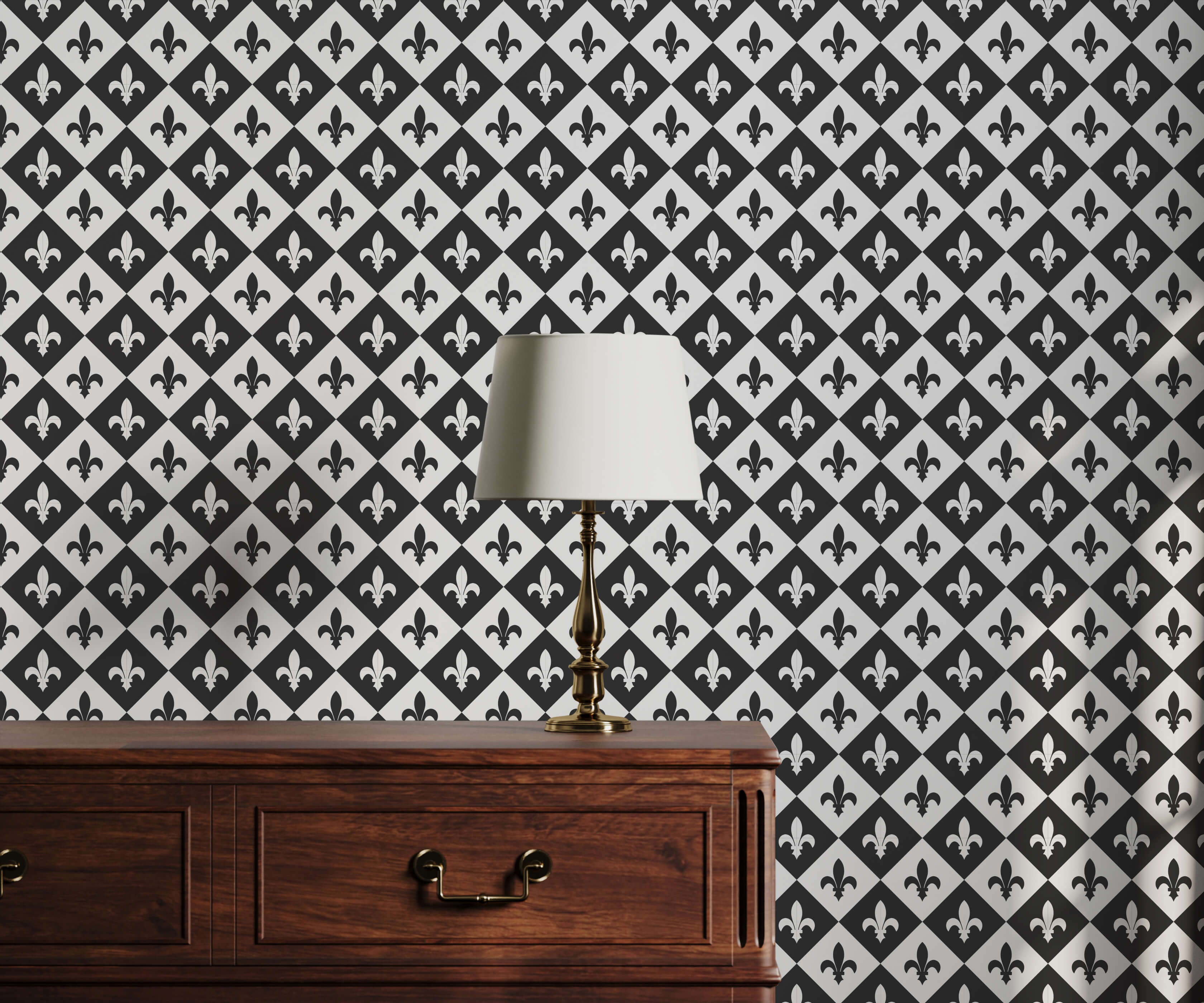 Bobbi Beck August Patterned Luxury Wallpaper