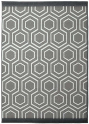 Maestro Honeycomb Grey Rug | 3035 WS25
