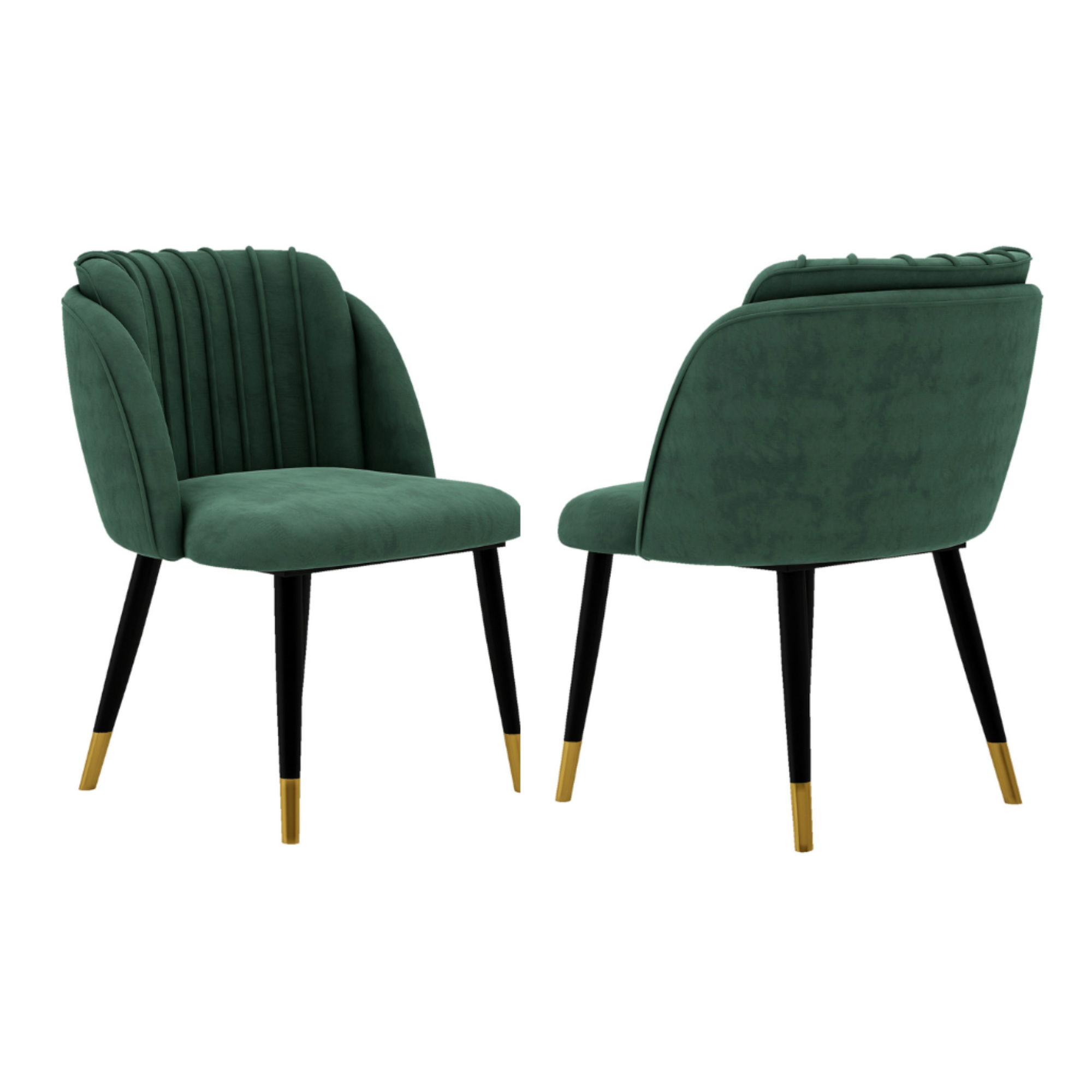 Milano velvet dining chair