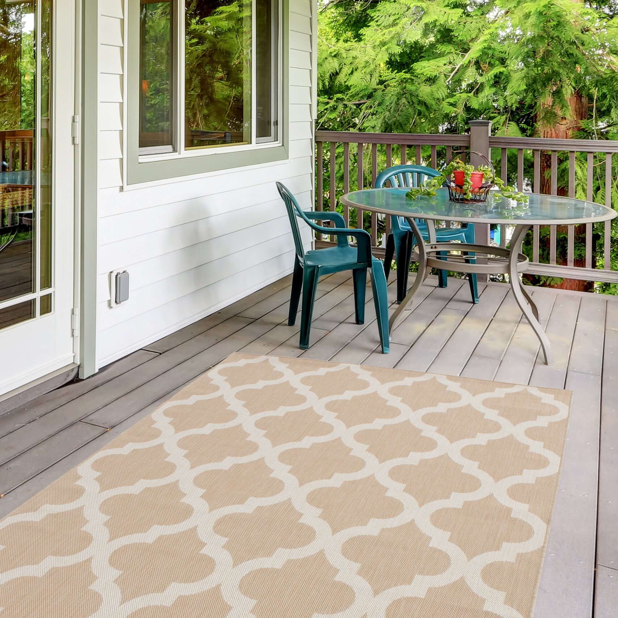 Ecology Outdoor Rug Beige | 400b