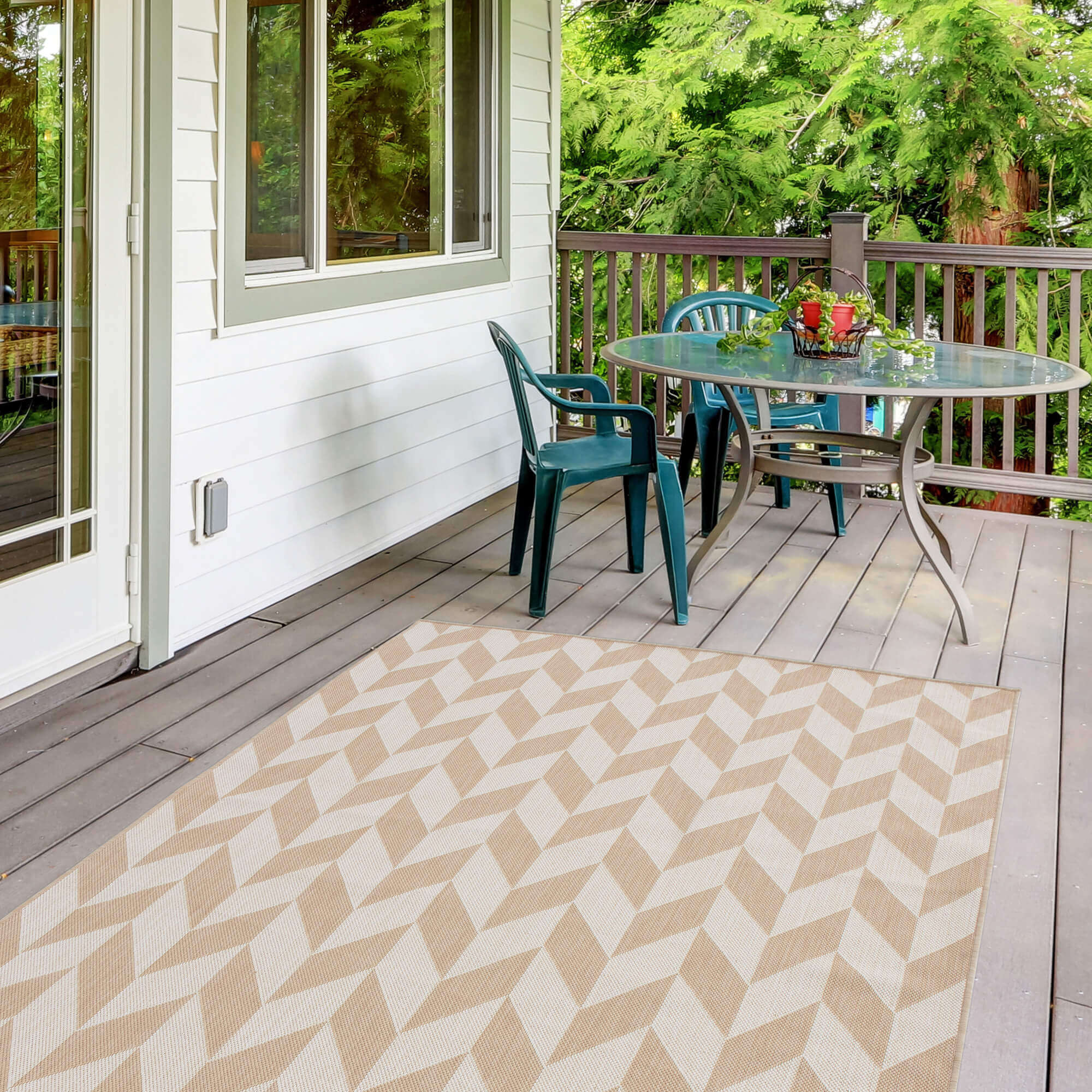 Ecology Outdoor Rug Beige | 600Be
